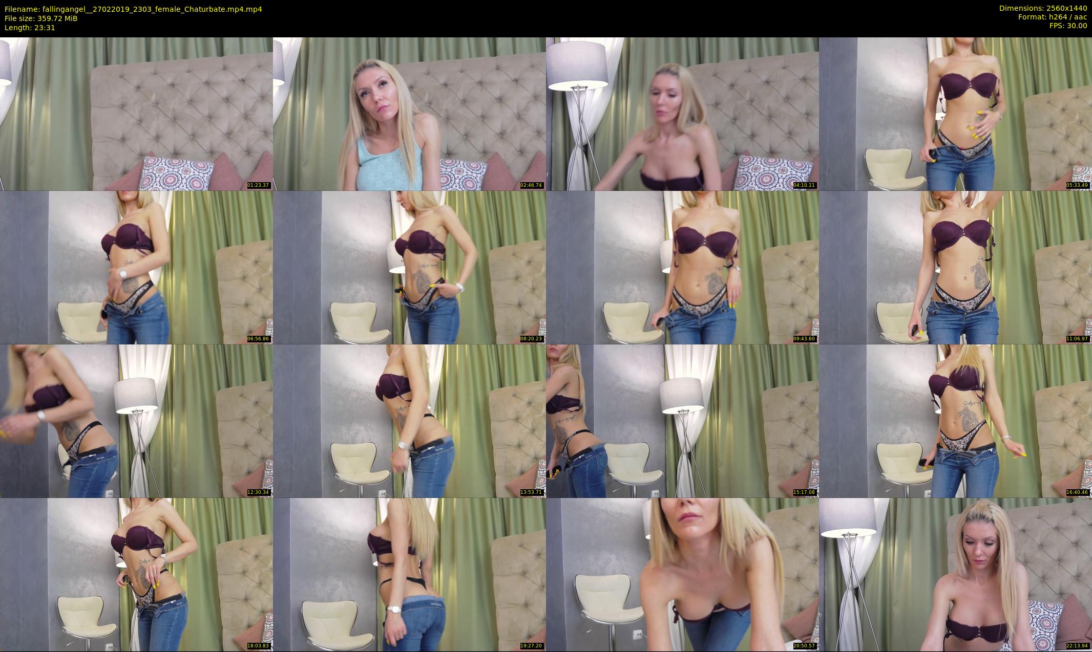 fallingangel_ — 24 minute Chaturbate female cam show recording, 1080p, Feb 27, 2019