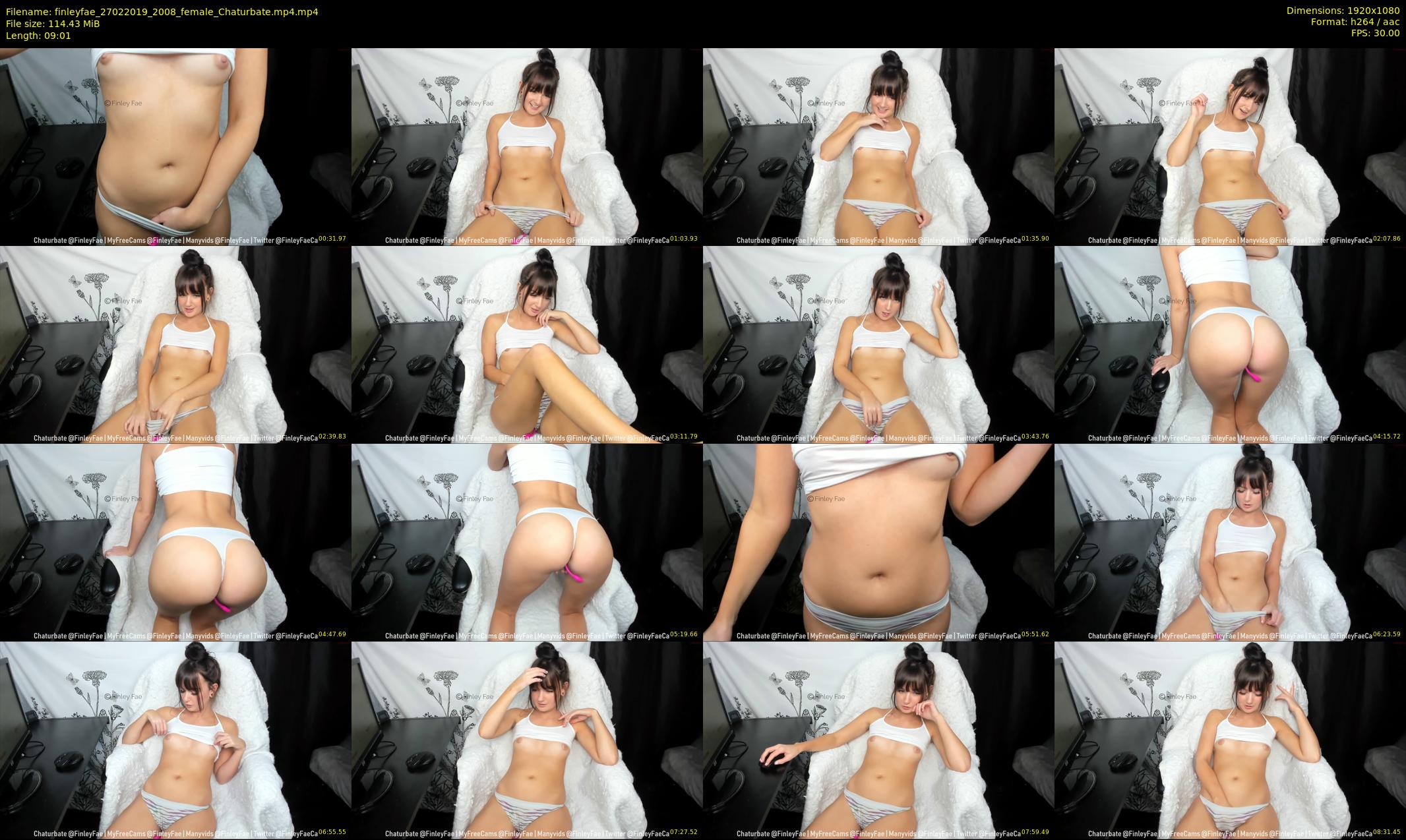 finleyfae — 10 minute Chaturbate female cam show recording, 1080p, Feb 27, 2019