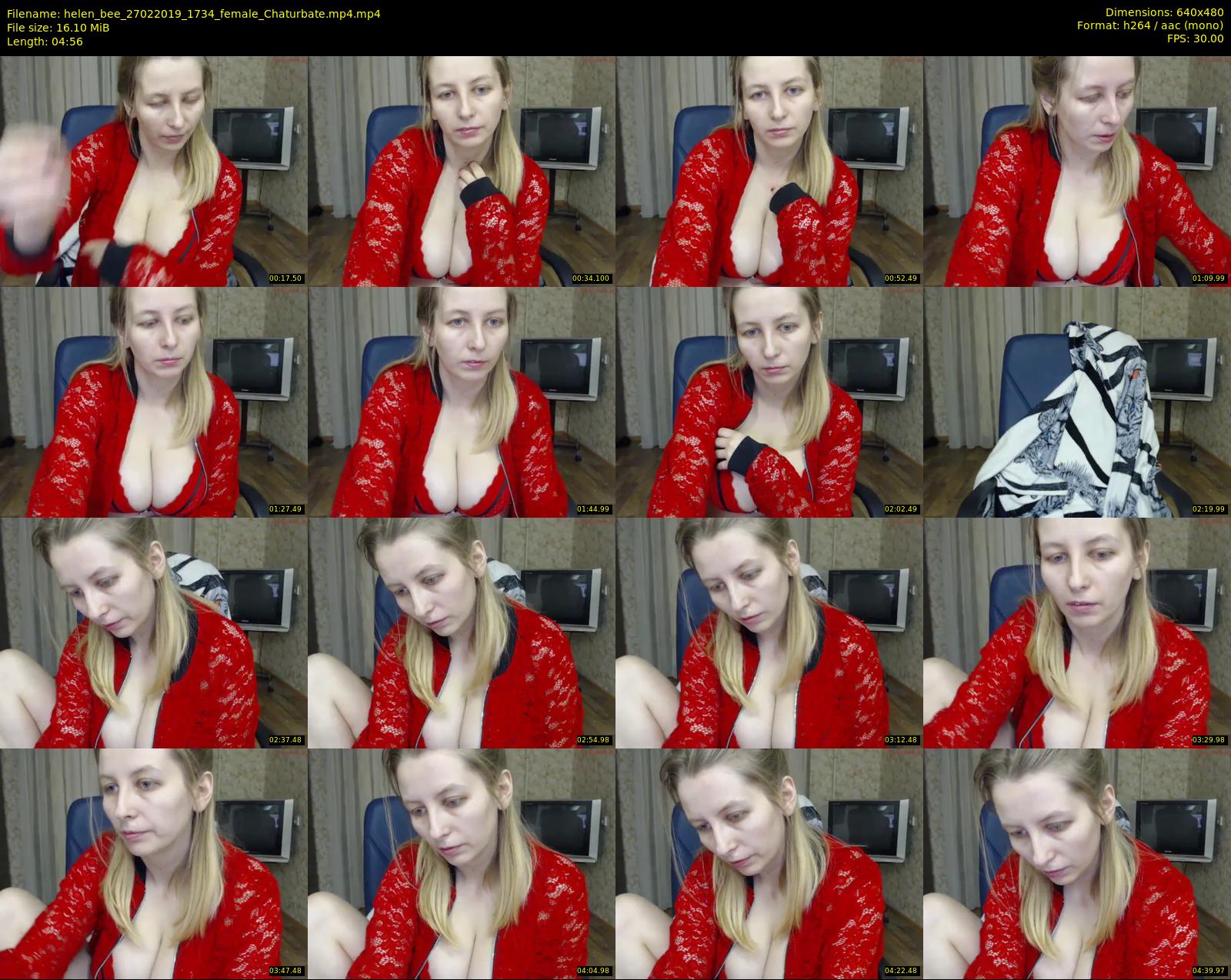 helen_bee — 5 minute Chaturbate female cam show recording, 480p, Feb 27, 2019