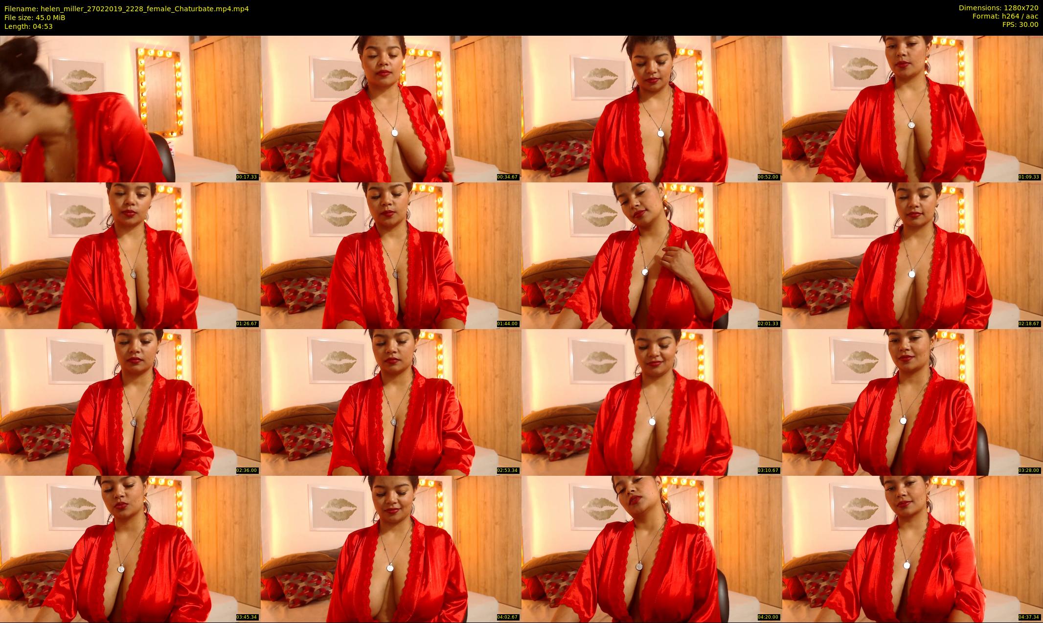helen_miller — 5 minute Chaturbate female cam show recording, 720p, Feb 27, 2019