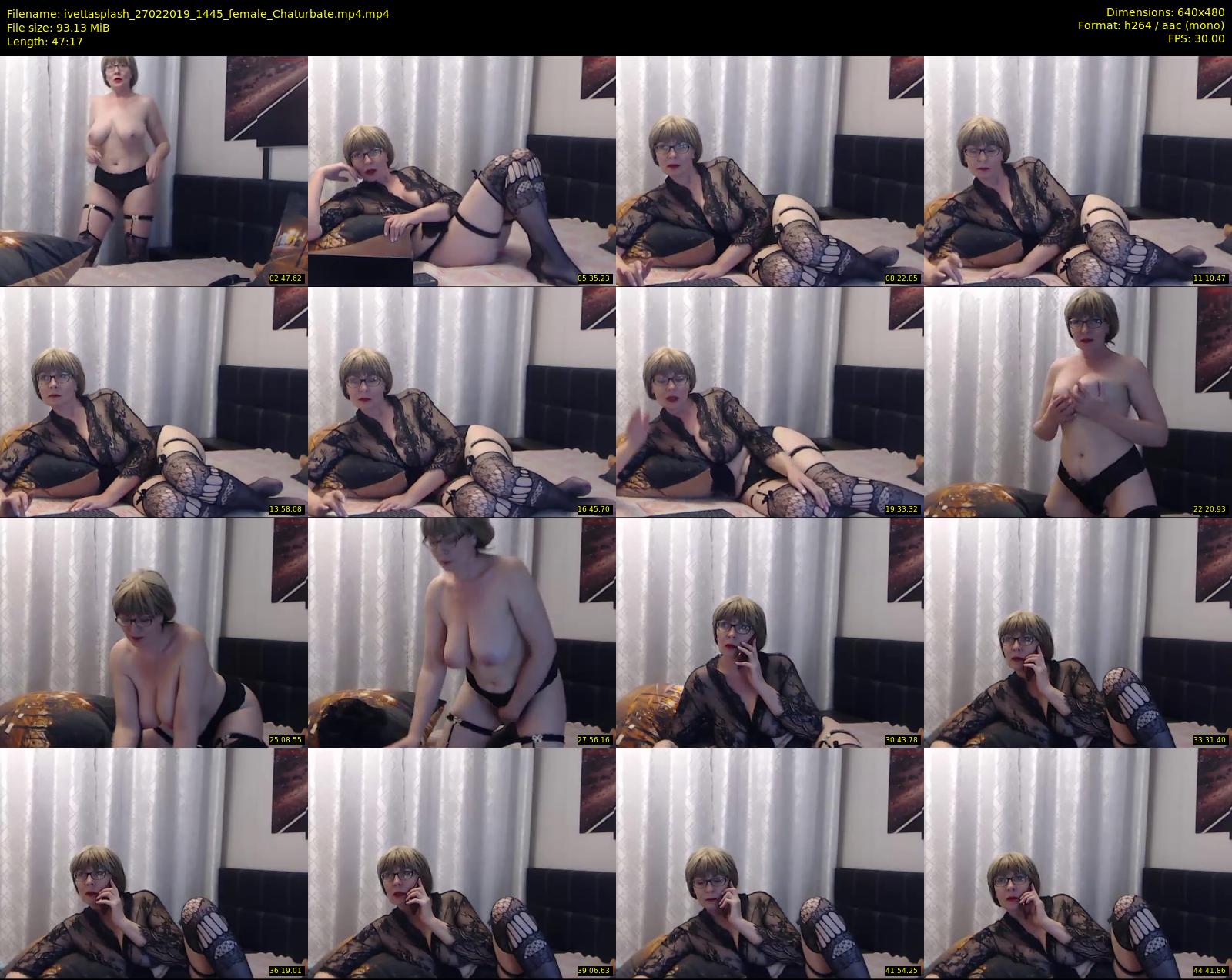ivettasplash — 48 minute Chaturbate female cam show recording, 480p, Feb 27, 2019