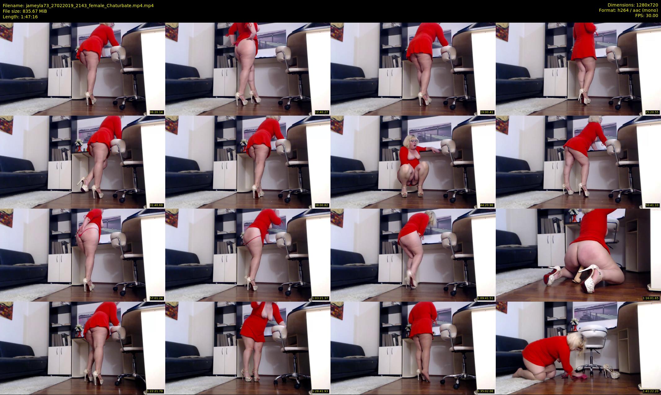 jameyla73 — 108 minute Chaturbate female cam show recording, 720p, Feb 27, 2019