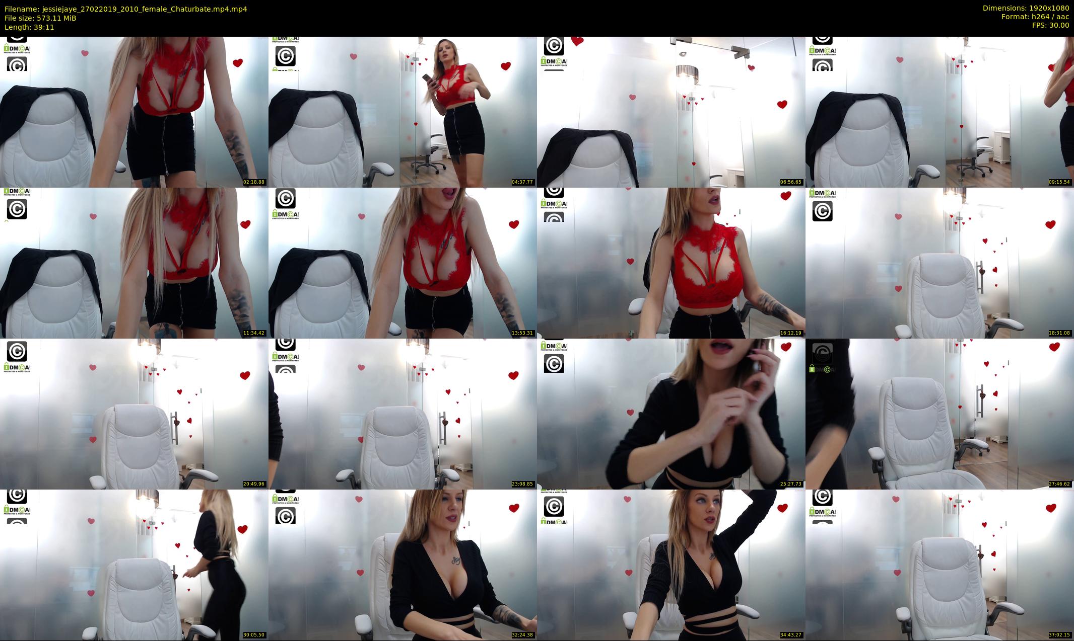 jessiejaye — 40 minute Chaturbate female cam show recording, 1080p, Feb 27, 2019