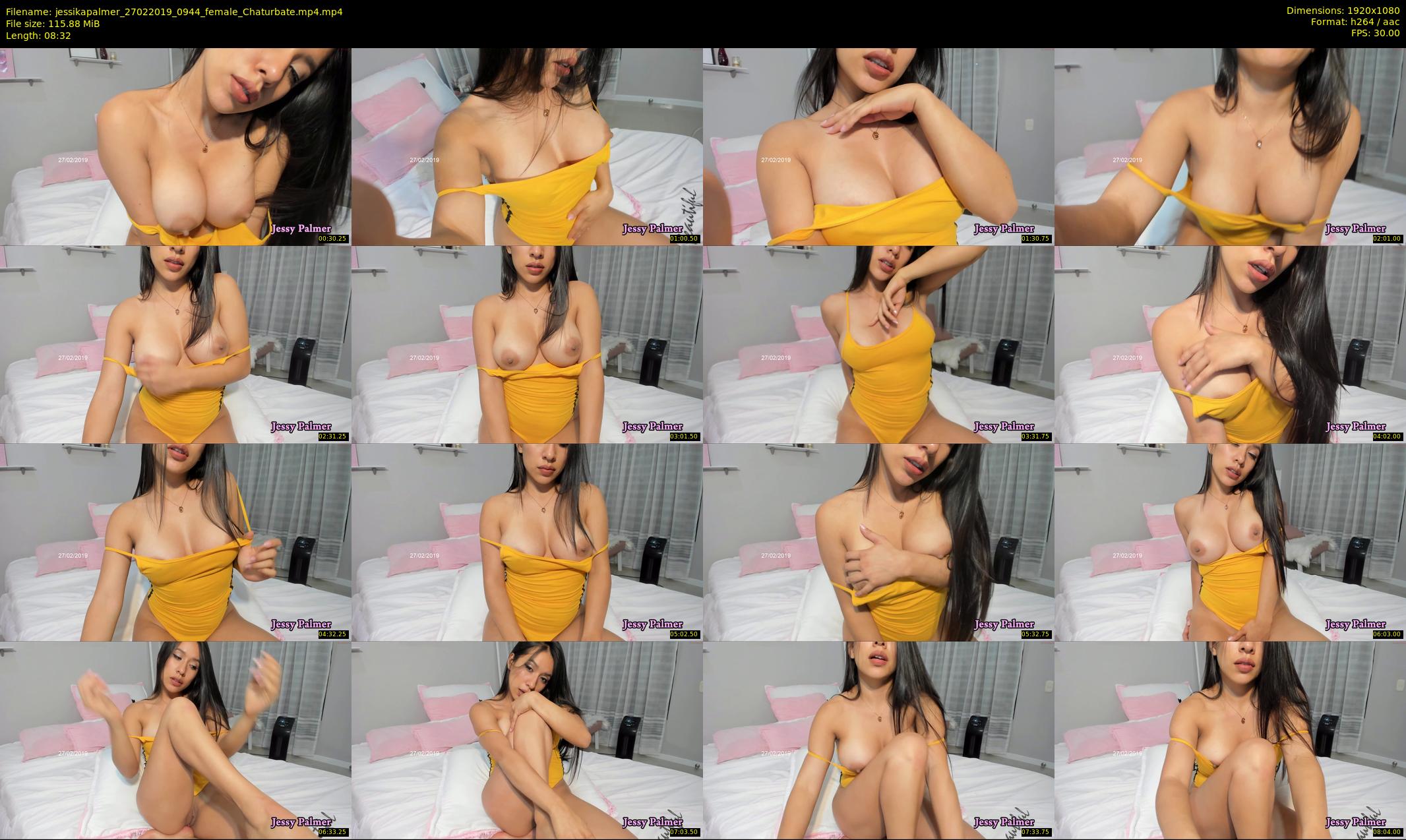 jessikapalmer — 9 minute Chaturbate female cam show recording, 1080p, Feb 27, 2019