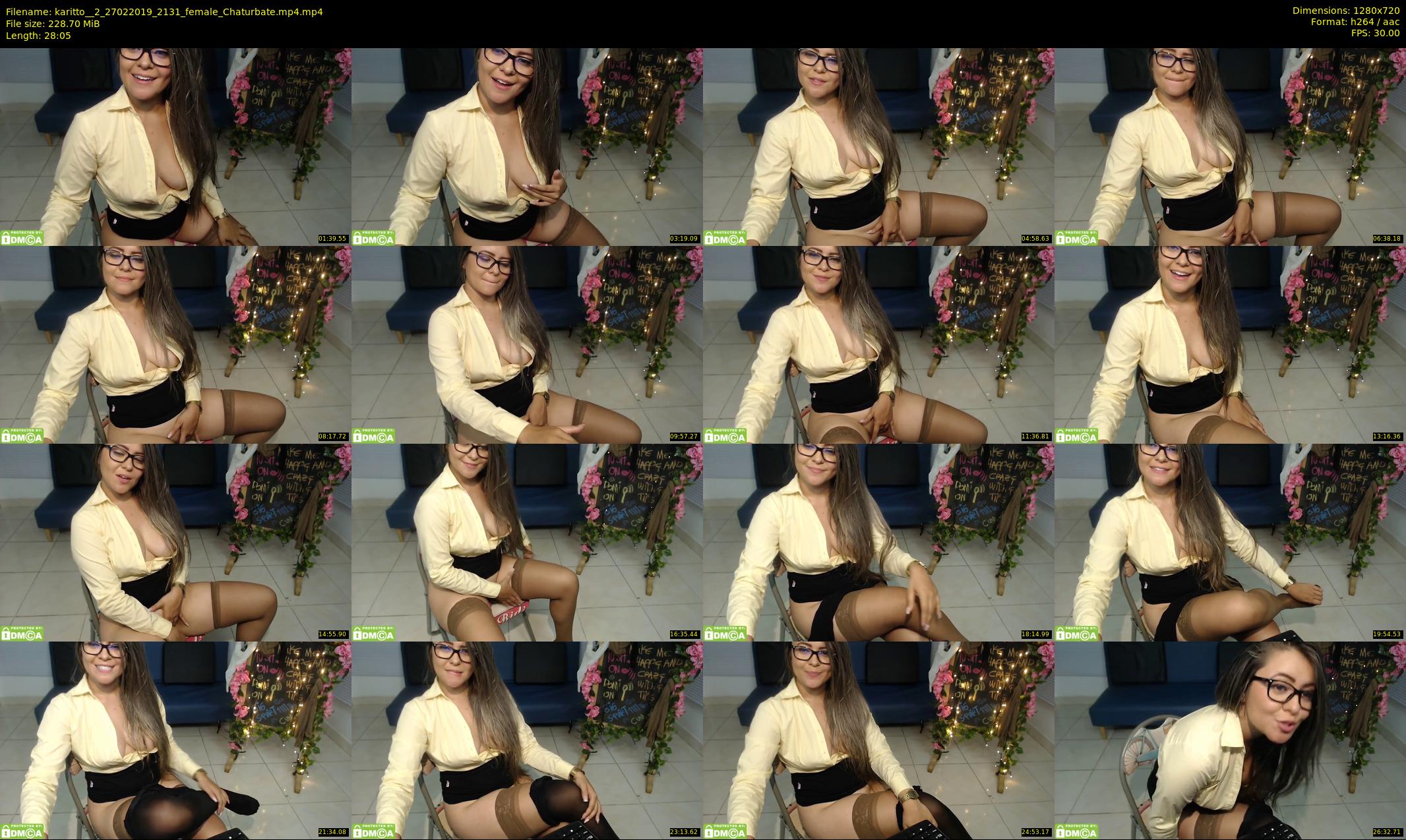 karitto__2 — 29 minute Chaturbate female cam show recording, 720p, Feb 27, 2019