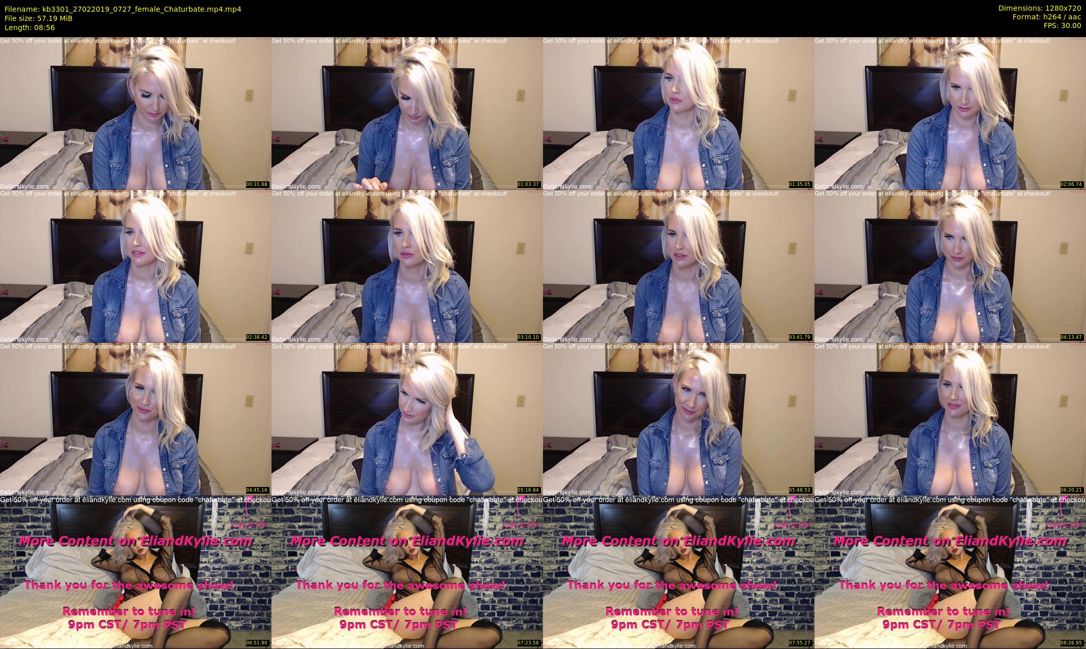 kb3301 — 9 minute Chaturbate couple cam show recording, 720p, Feb 27, 2019
