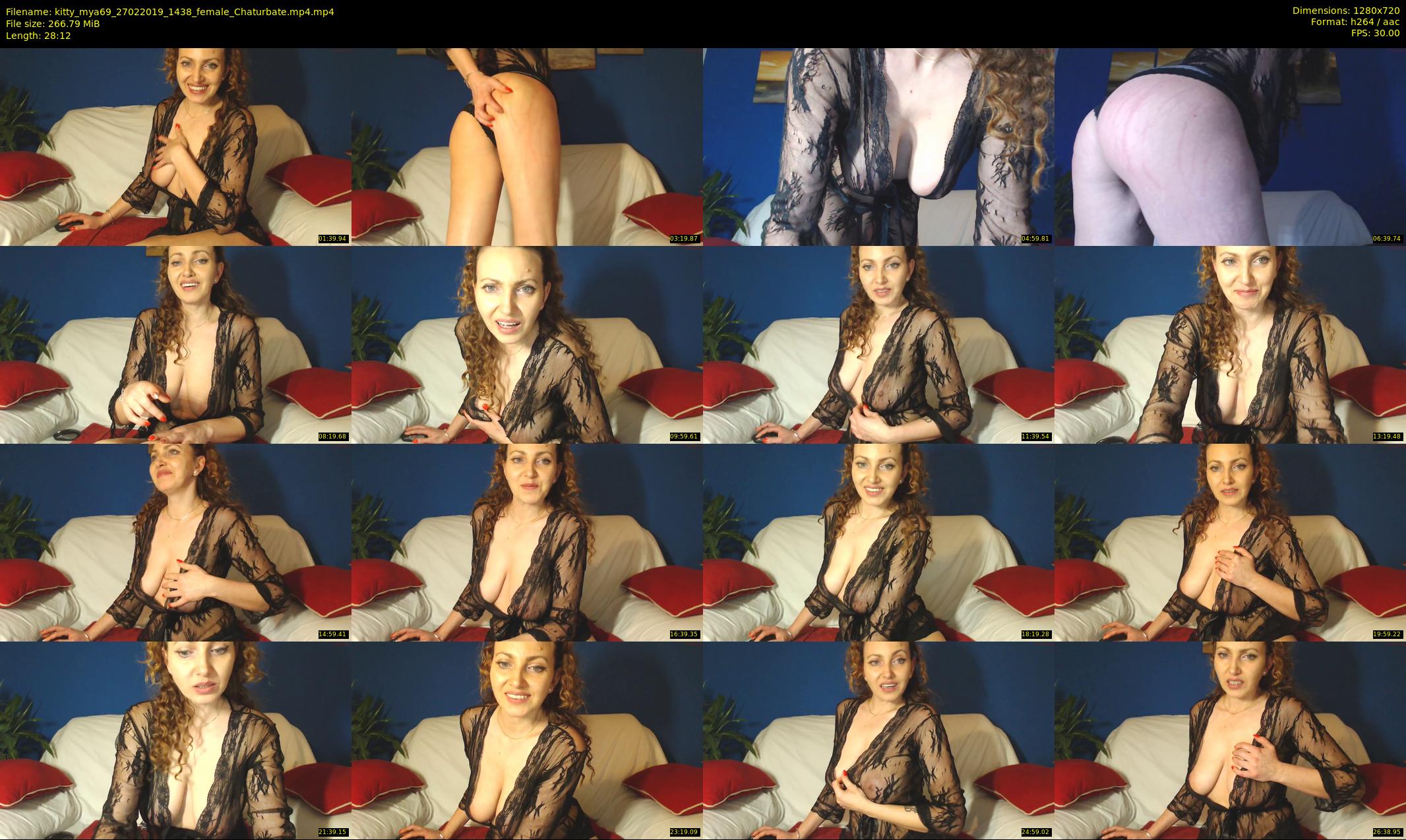 kitty_mya69 — 29 minute Chaturbate female cam show recording, 720p, Feb 27, 2019