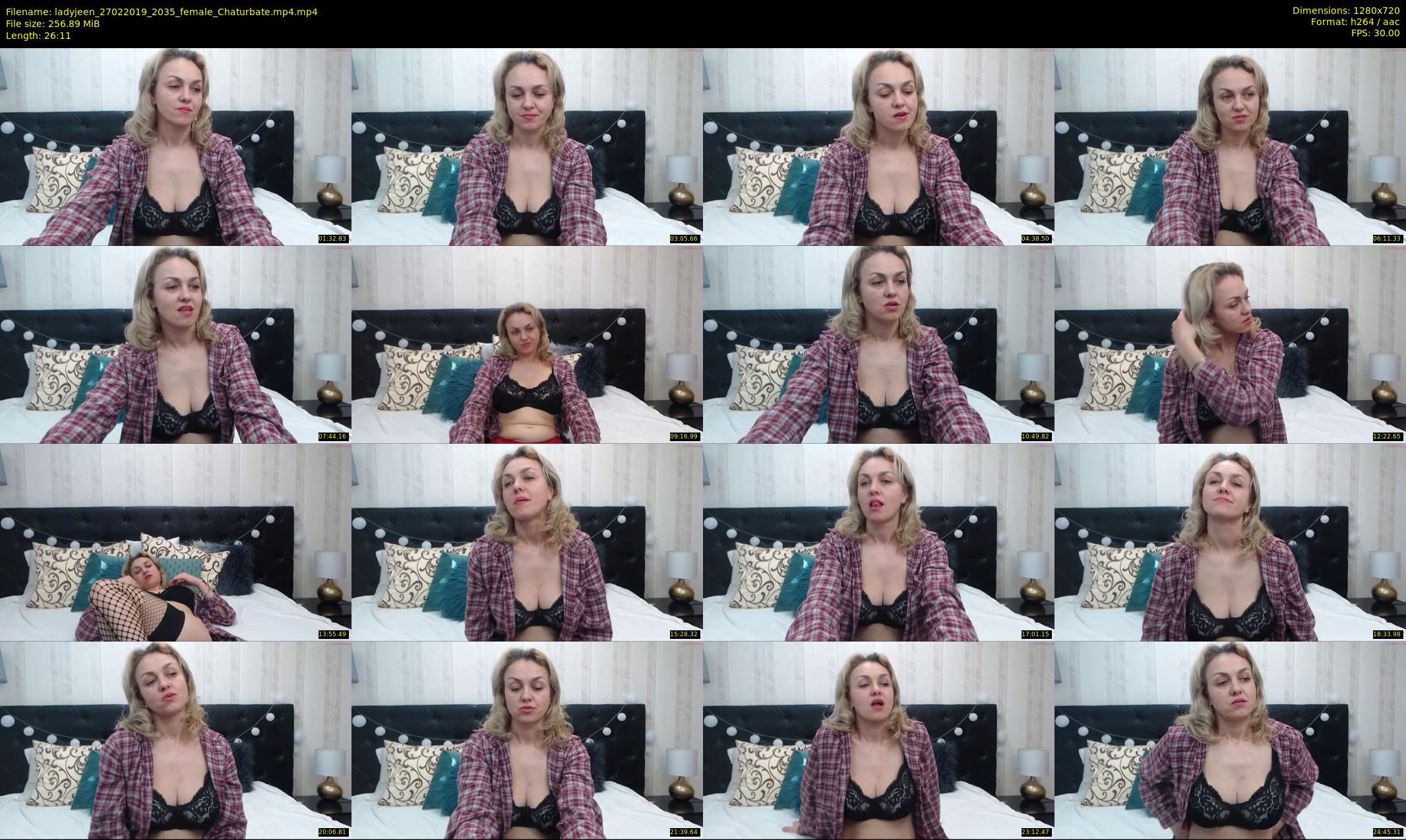 ladyjeen — 27 minute Chaturbate female cam show recording, 720p, Feb 27, 2019