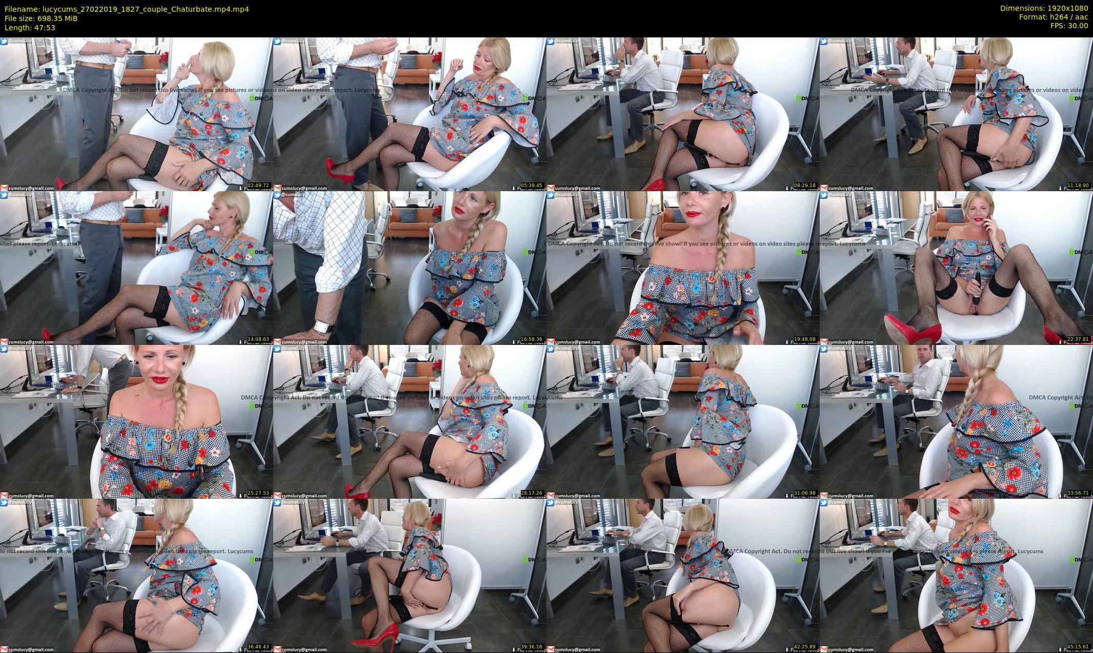 lucycums — 48 minute Chaturbate couple cam show recording, 1080p, Feb 27, 2019