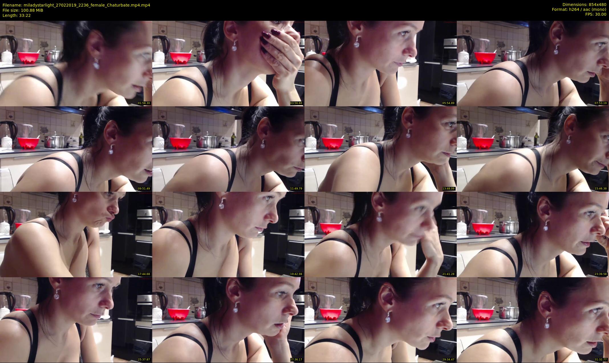 miladystarlight — 34 minute Chaturbate female cam show recording, 480p, Feb 27, 2019