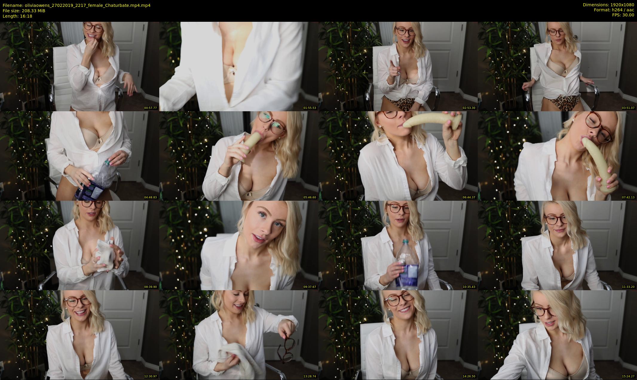 oliviaowens — 17 minute Chaturbate female cam show recording, 1080p, Feb 27, 2019