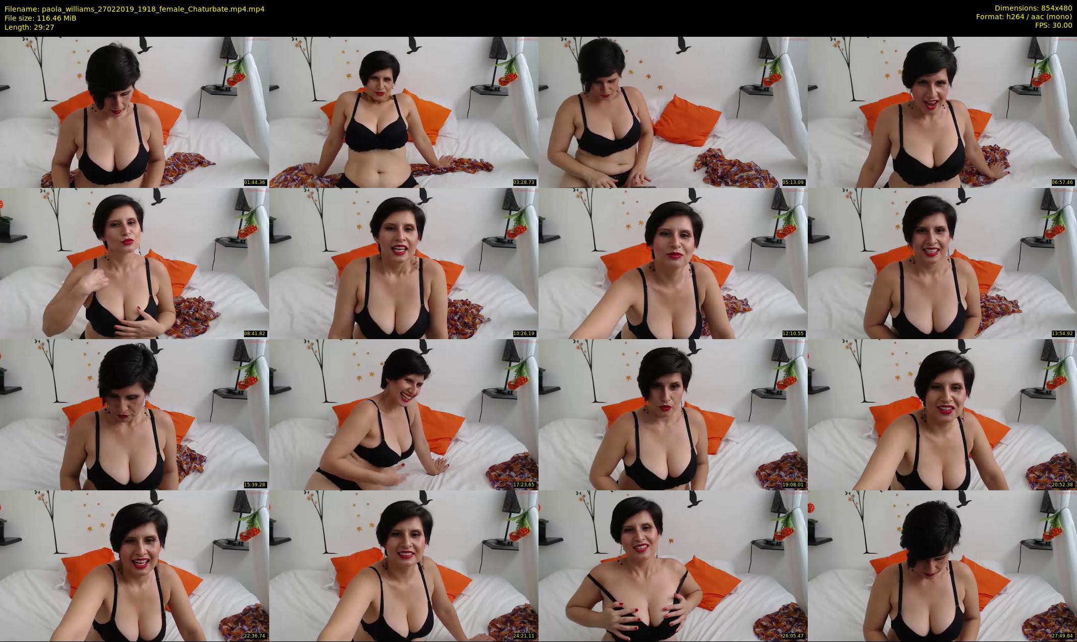paola_williams — 30 minute Chaturbate female cam show recording, 480p, Feb 27, 2019