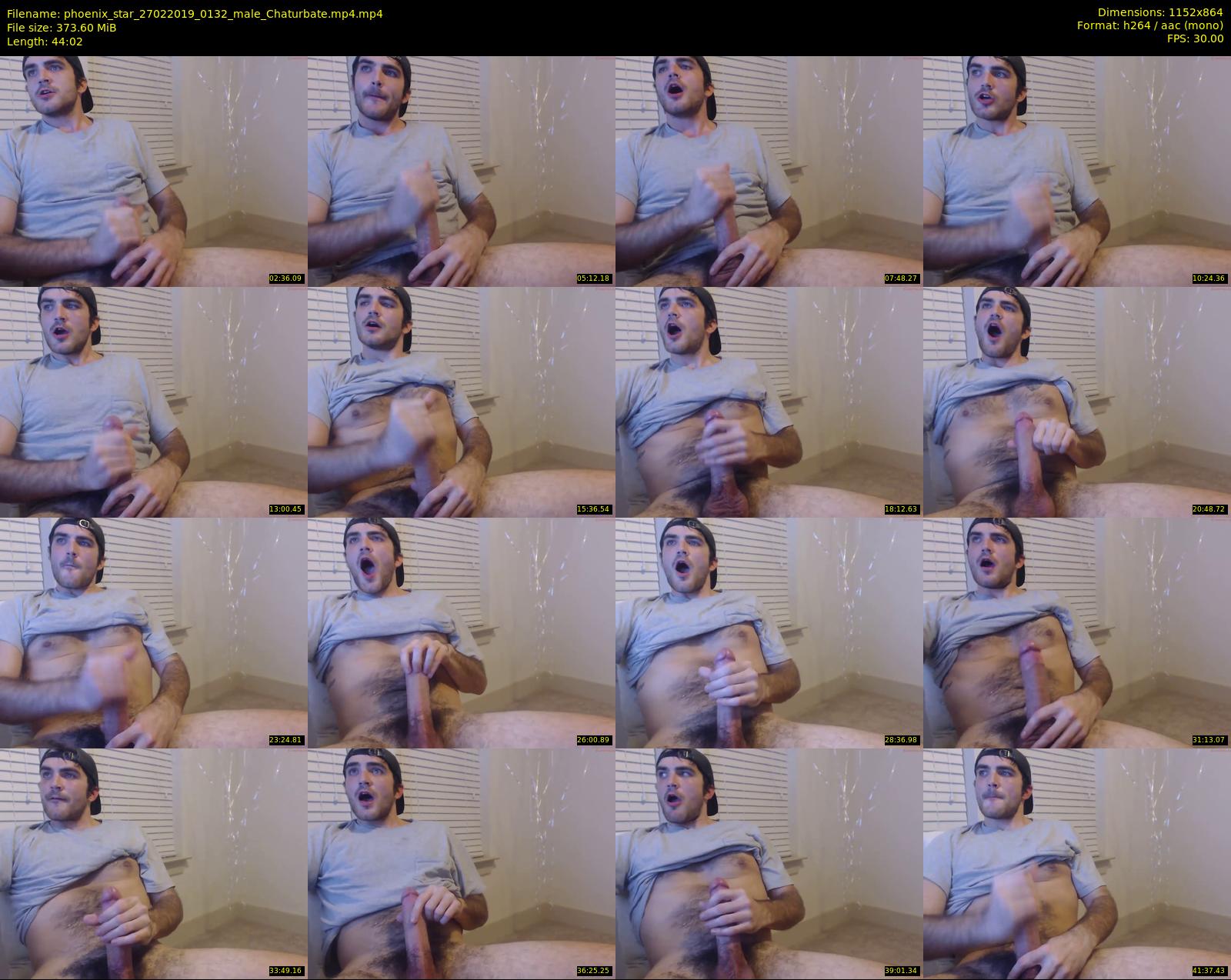phoenix_star — 45 minute Chaturbate male cam show recording, 720p, Feb 27, 2019
