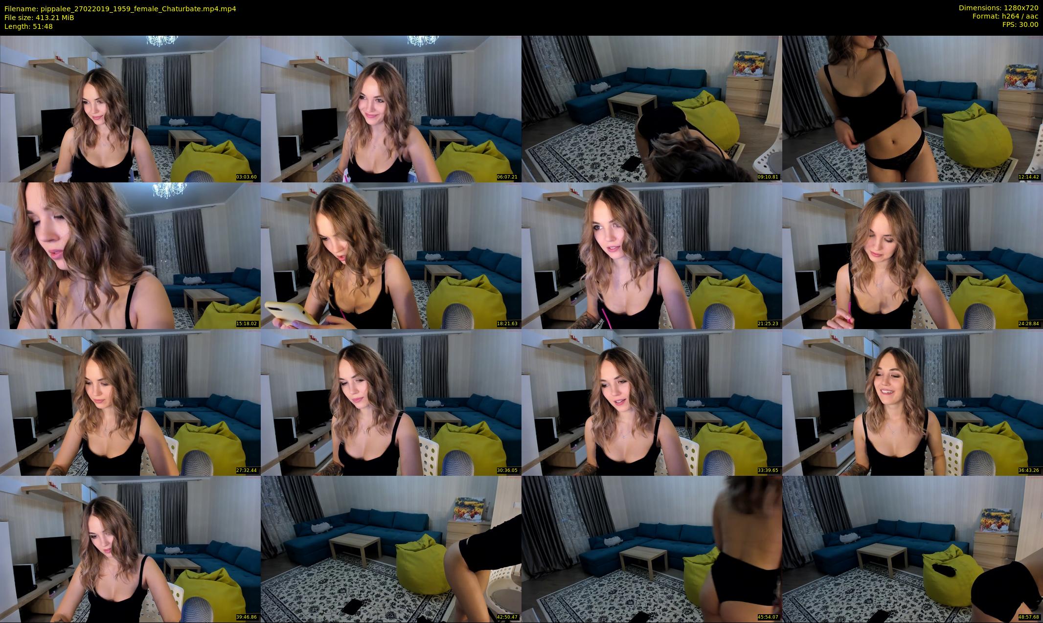 pippalee — 52 minute Chaturbate female cam show recording, 720p, Feb 27, 2019