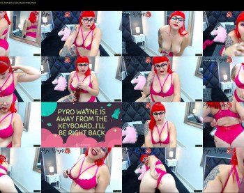 pyrowayne — 75 minute Chaturbate female cam show recording, 720p, Feb 27, 2019