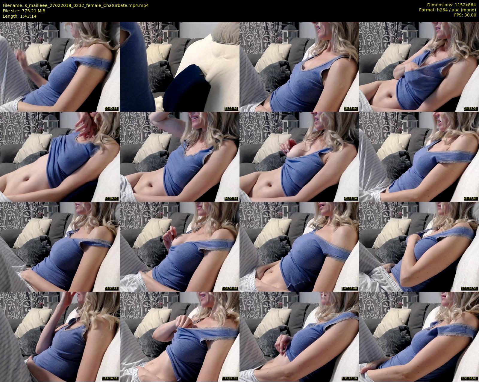s_mailleee — 104 minute Chaturbate female cam show recording, 720p, Feb 27, 2019