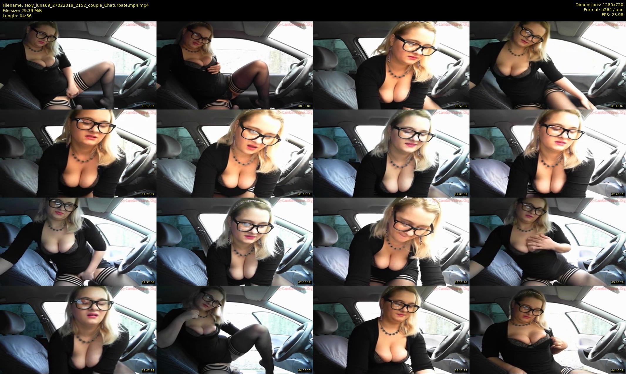 sexy_luna69 — 5 minute Chaturbate couple cam show recording, 720p, Feb 27, 2019