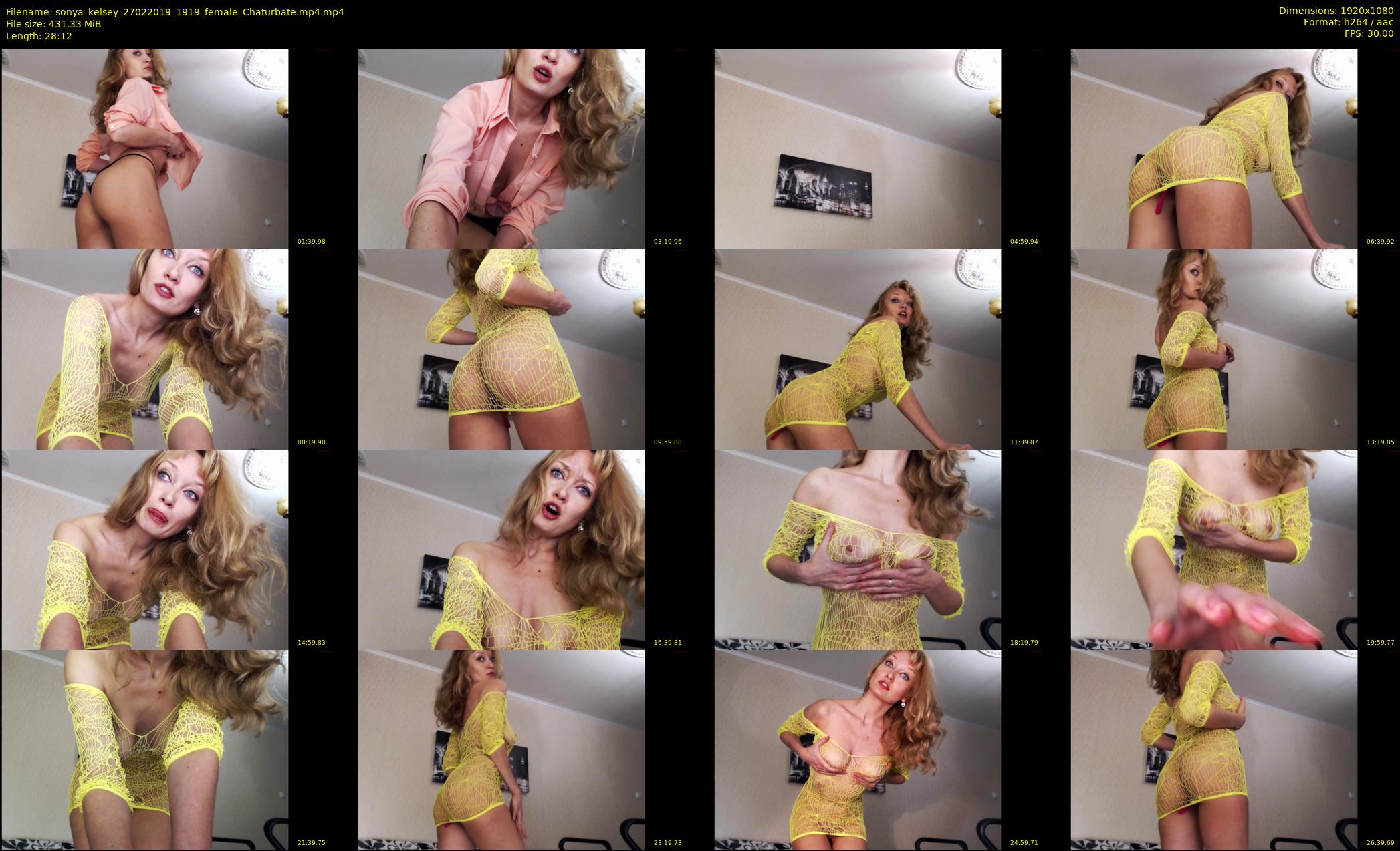 sonya_kelsey — 29 minute Chaturbate female cam show recording, 1080p, Feb 27, 2019