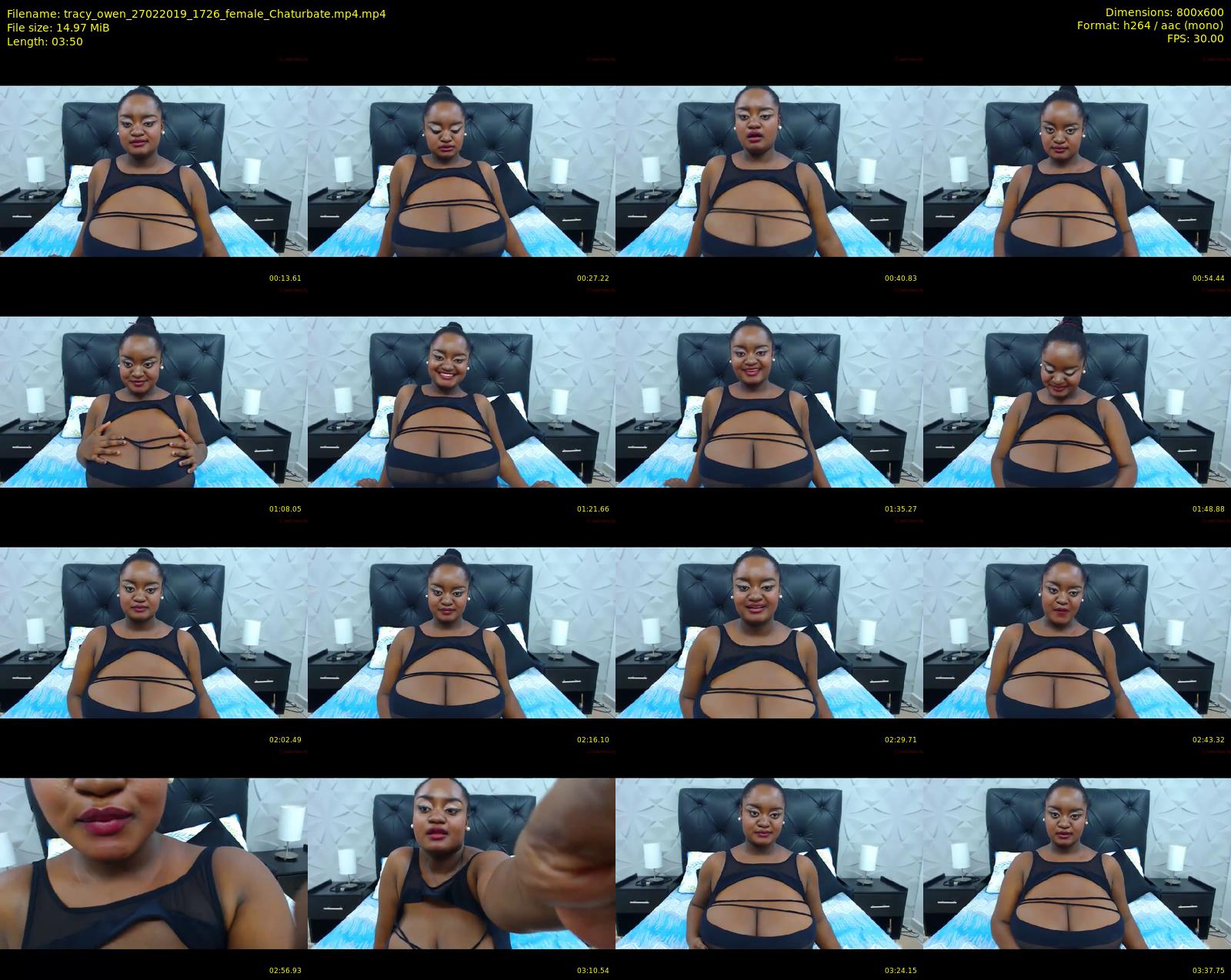 tracy_owen — 4 minute Chaturbate female cam show recording, 480p, Feb 27, 2019