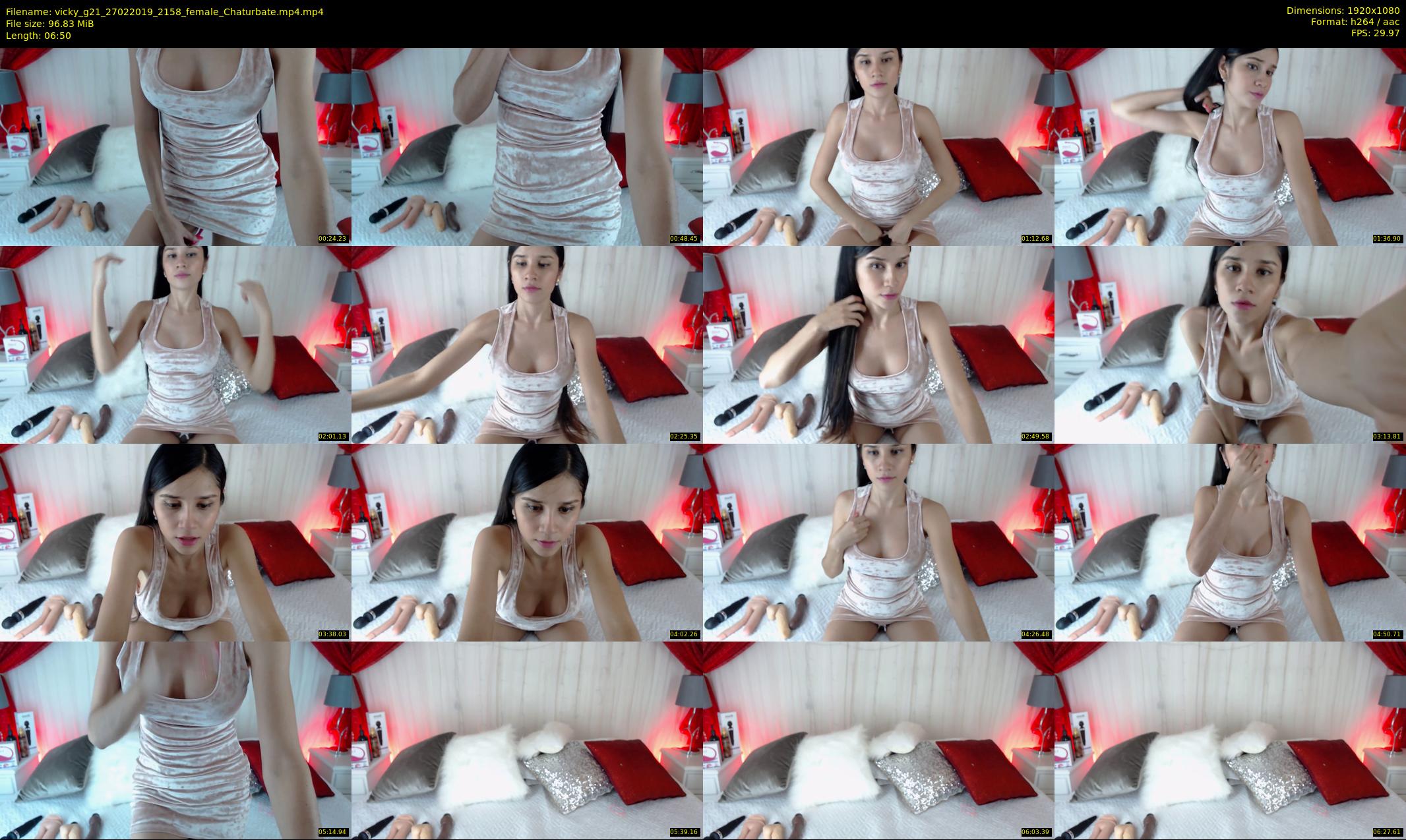 vicky_g21 — 7 minute Chaturbate female cam show recording, 1080p, Feb 27, 2019