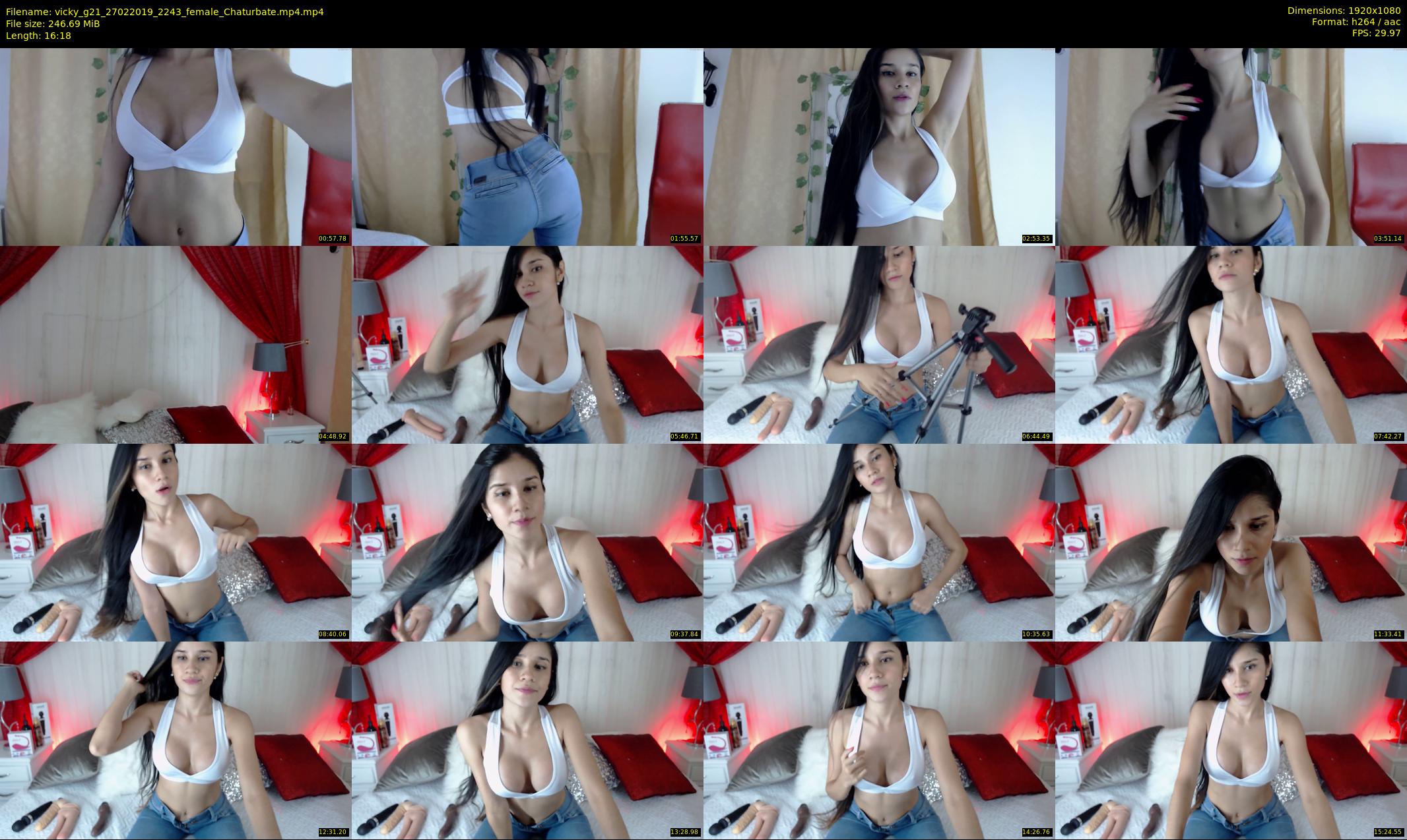 vicky_g21 — 17 minute Chaturbate female cam show recording, 1080p, Feb 27, 2019