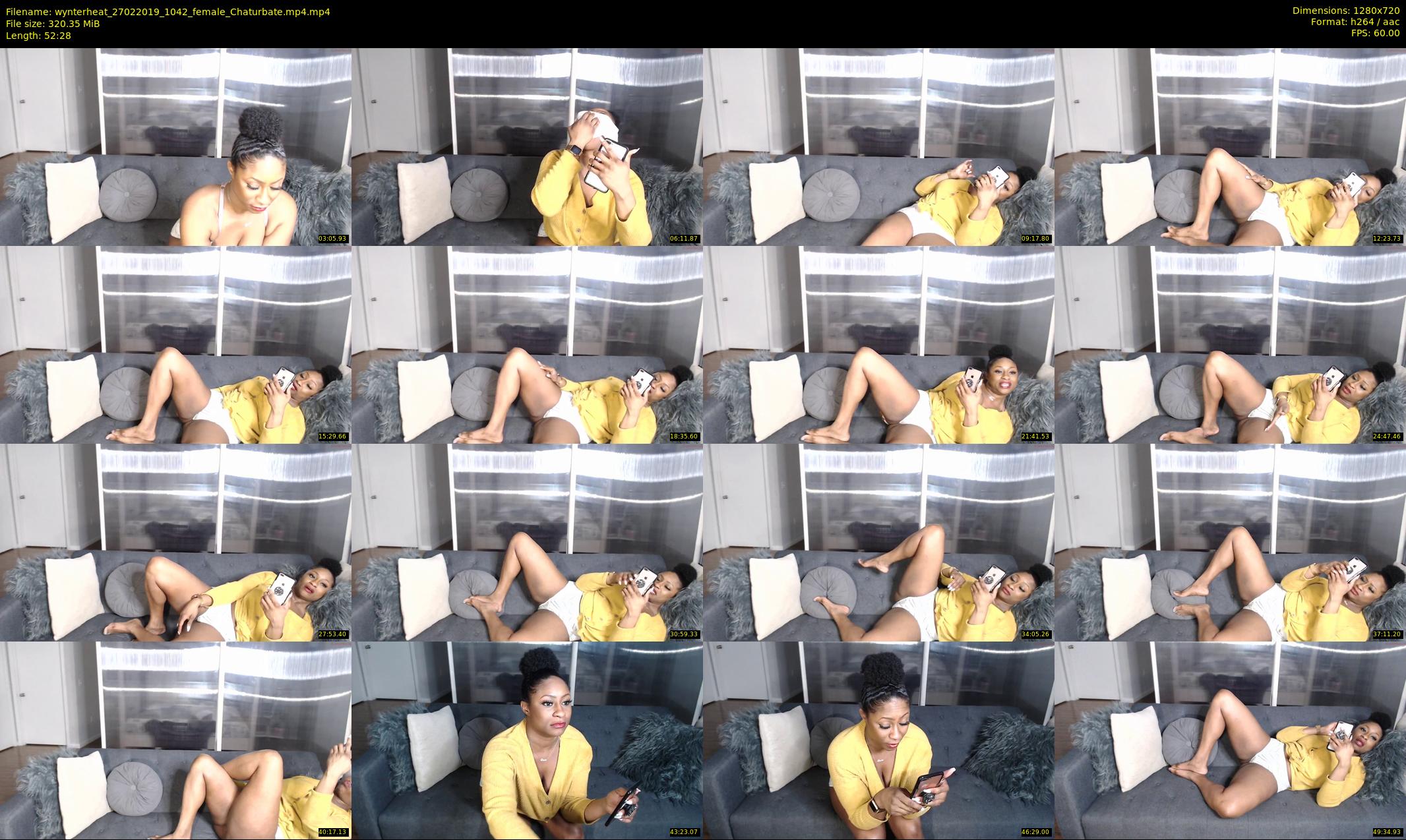 wynterheat — 53 minute Chaturbate female cam show recording, 720p, Feb 27, 2019