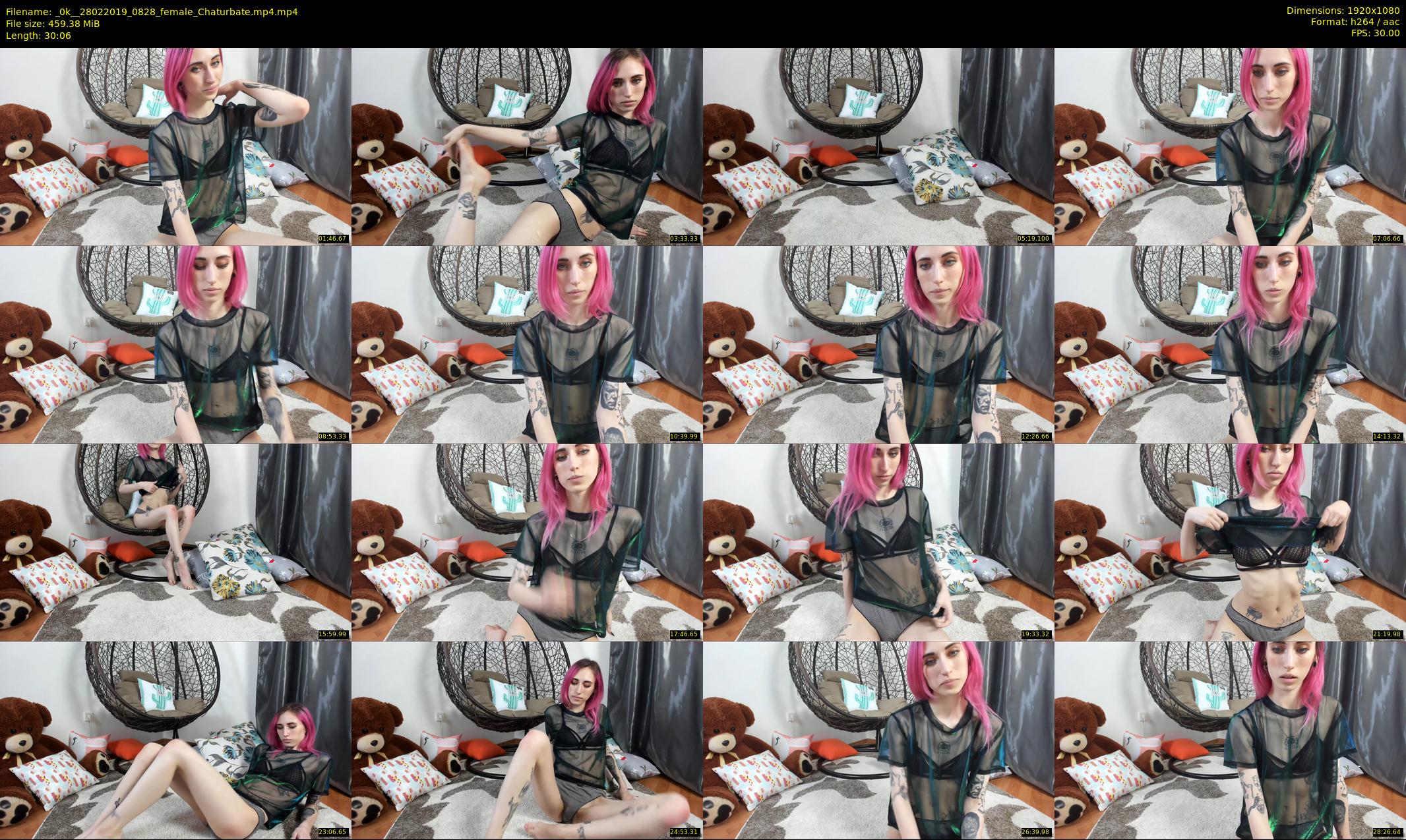 _0k_ — 31 minute Chaturbate female cam show recording, 1080p, Feb 28, 2019