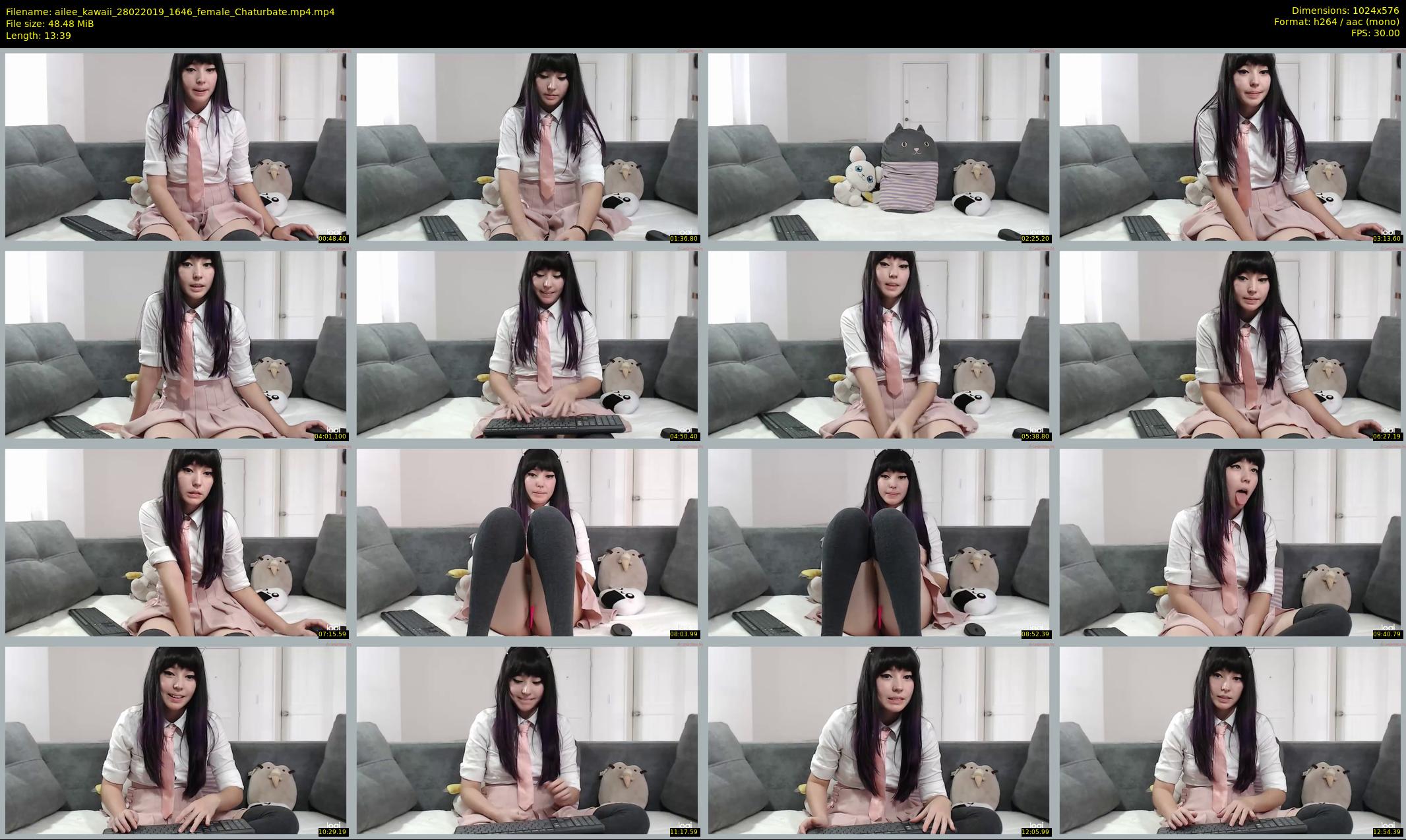 ailee_kawaii — 14 minute Chaturbate female cam show recording, 480p, Feb 28, 2019