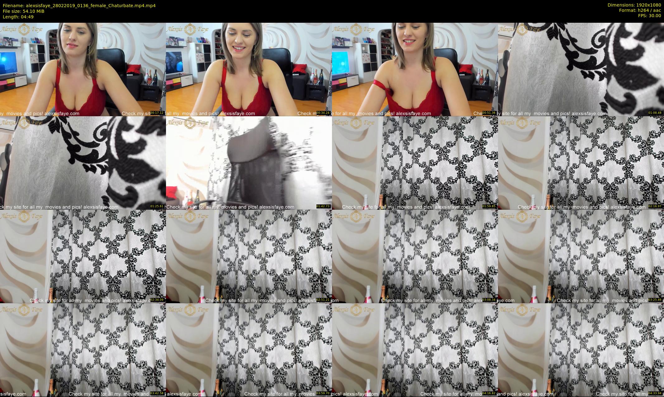 alexsisfaye — 5 minute Chaturbate female cam show recording, 1080p, Feb 28, 2019