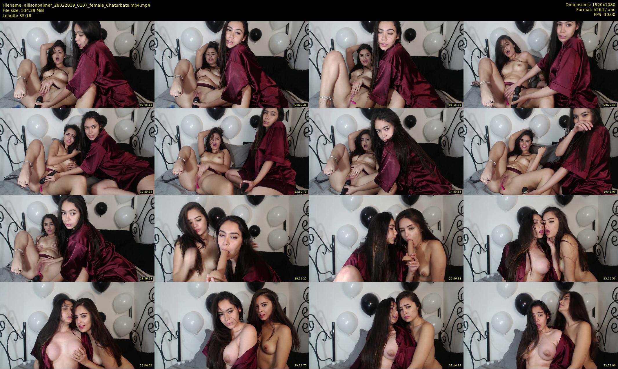 allisonpalmer — 36 minute Chaturbate female cam show recording, 1080p, Feb 28, 2019