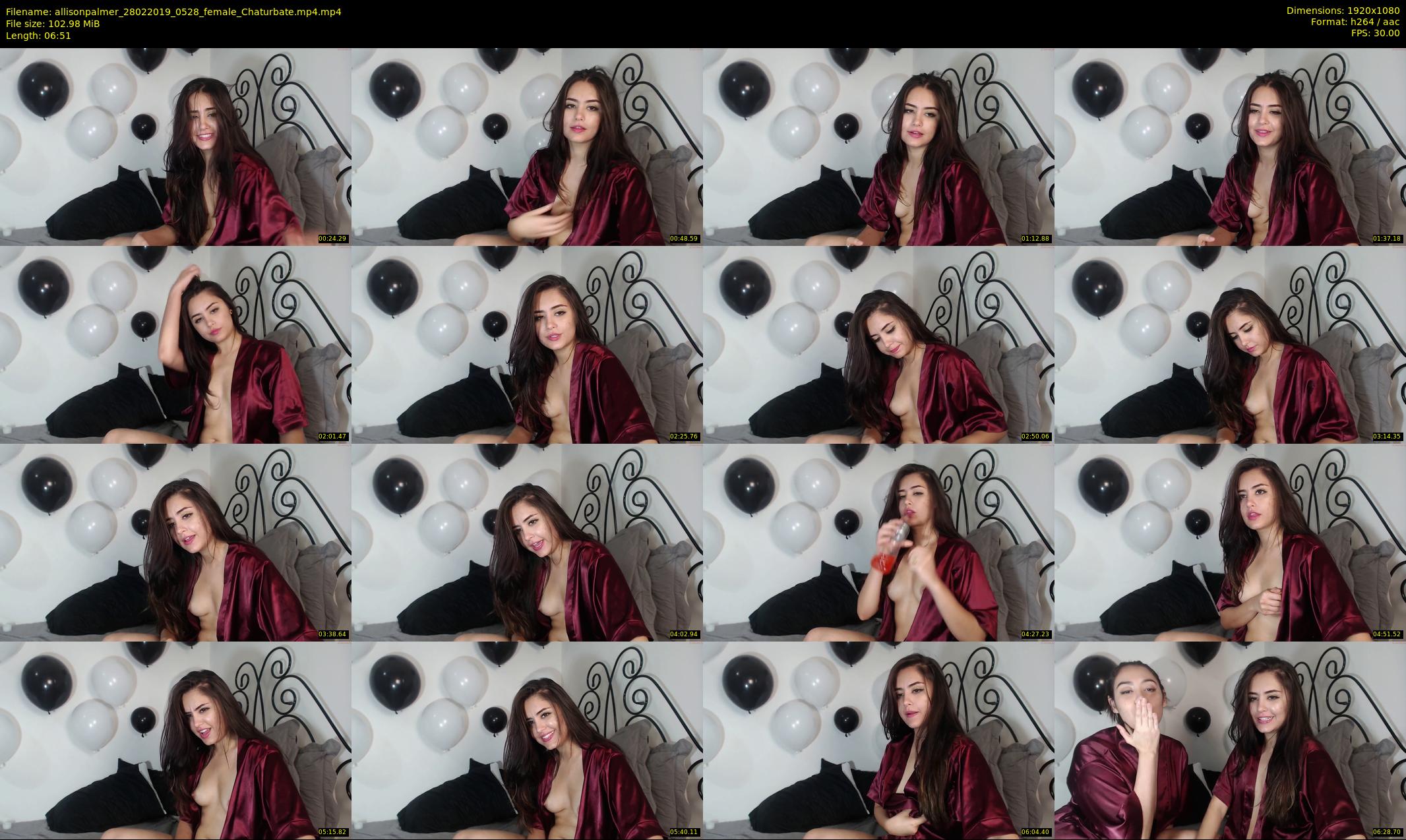 allisonpalmer — 7 minute Chaturbate female cam show recording, 1080p, Feb 28, 2019