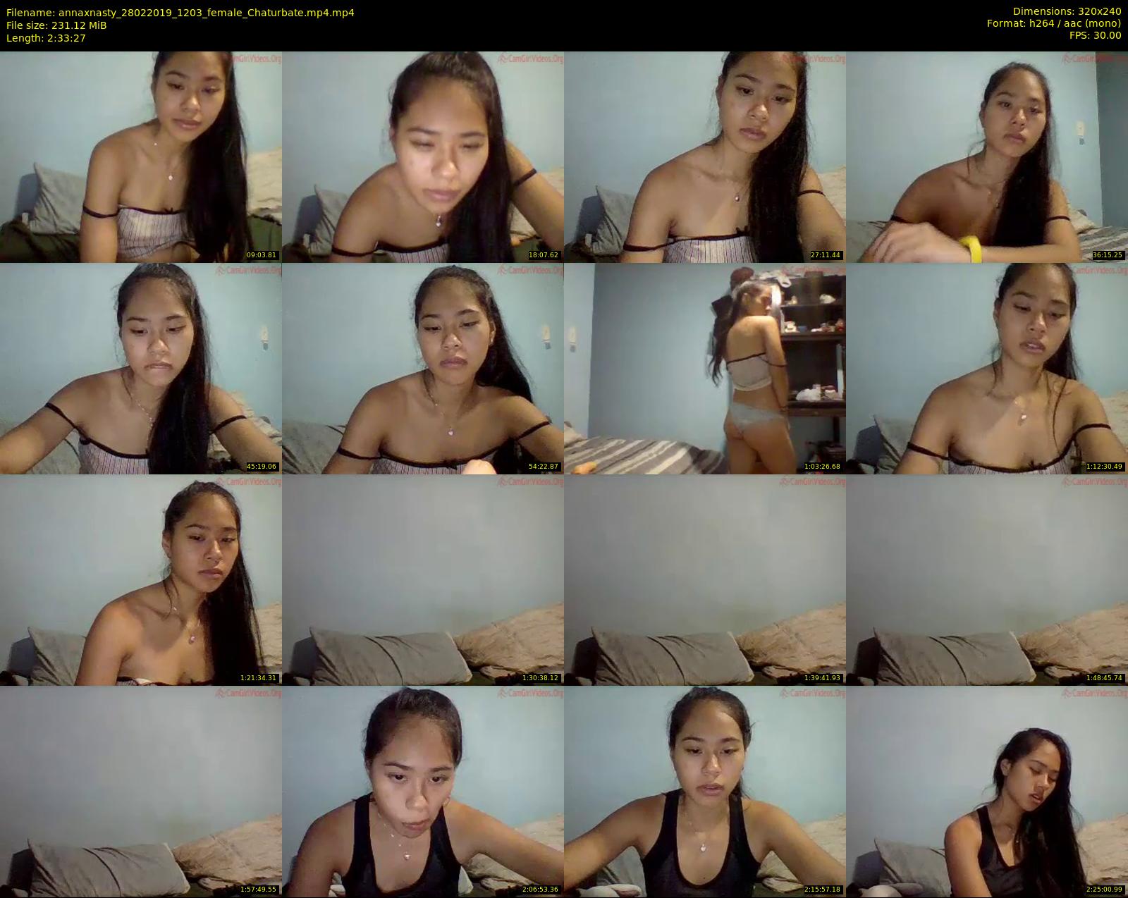 annaxnasty — 154 minute Chaturbate female cam show recording, SD, Feb 28, 2019