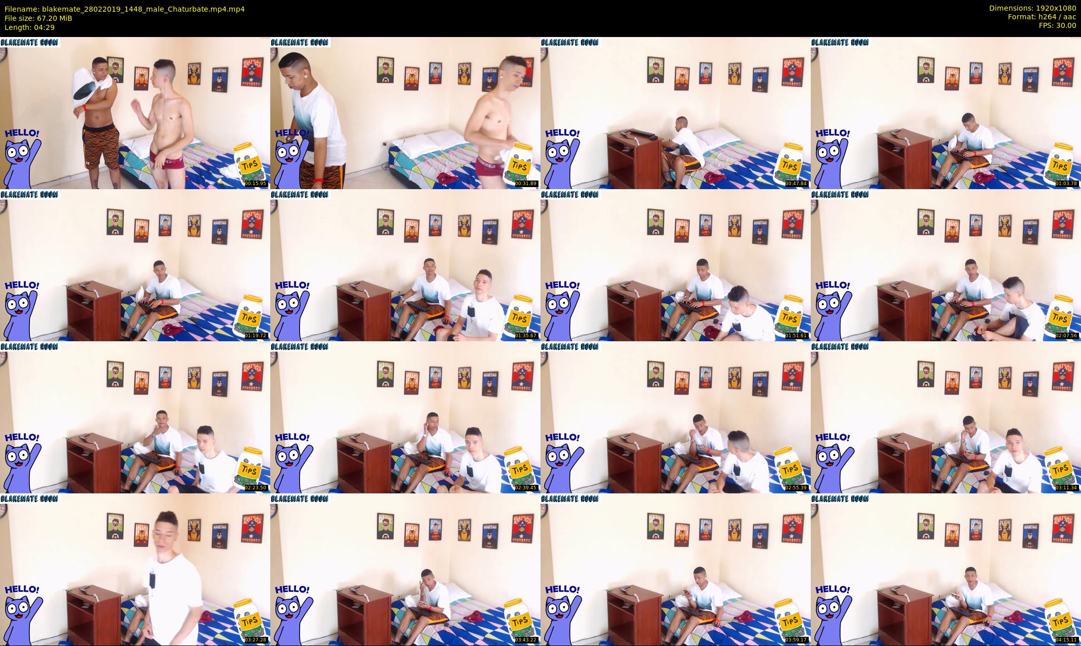 blakemate — 5 minute Chaturbate male cam show recording, 1080p, Feb 28, 2019