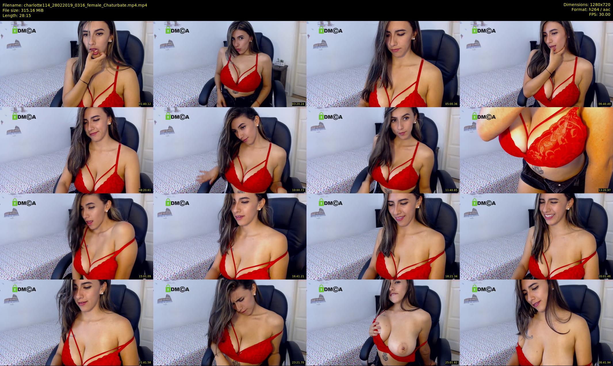 charlotte114 — 29 minute Chaturbate female cam show recording, 720p, Feb 28, 2019