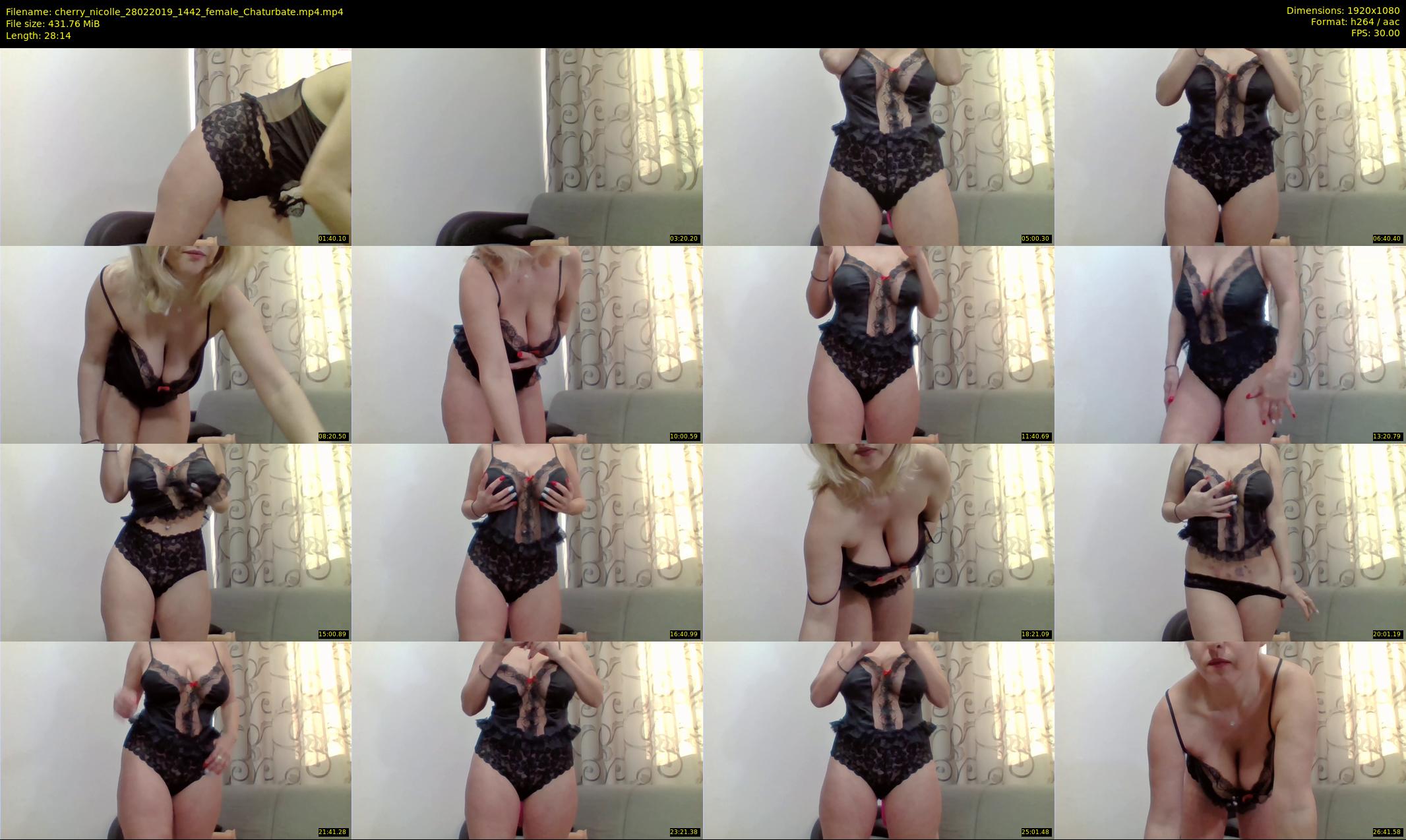 cherry_nicolle — 29 minute Chaturbate female cam show recording, 1080p, Feb 28, 2019