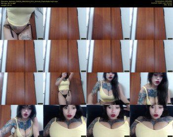 darknes_lilith18 — 30 minute Chaturbate female cam show recording, 480p, Feb 28, 2019