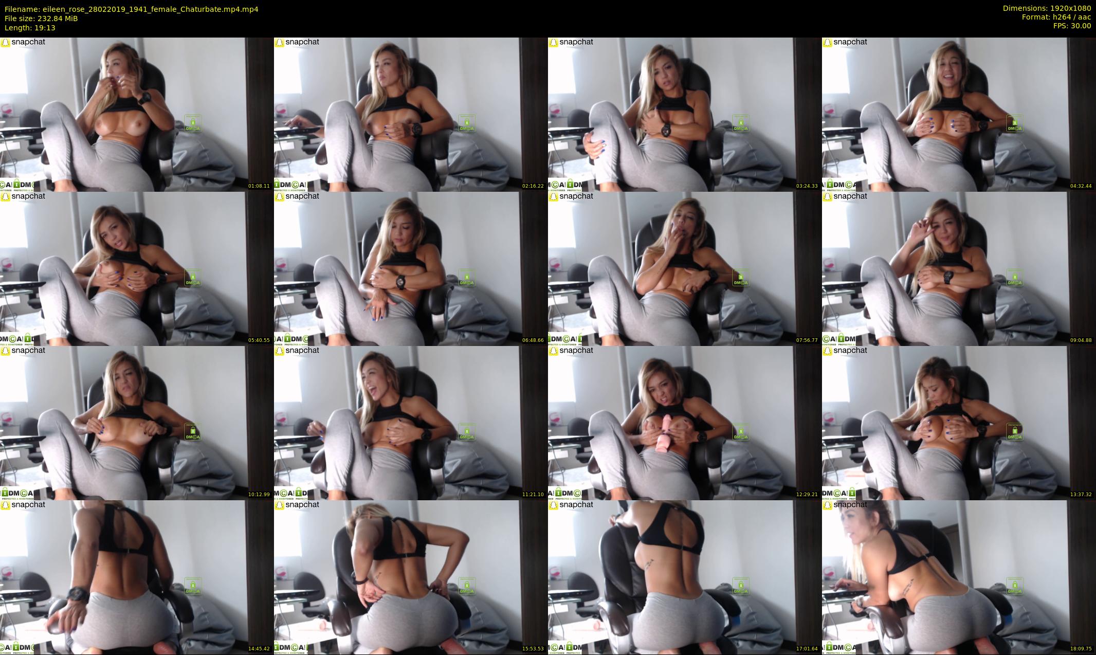 eileen_rose — 20 minute Chaturbate female cam show recording, 1080p, Feb 28, 2019