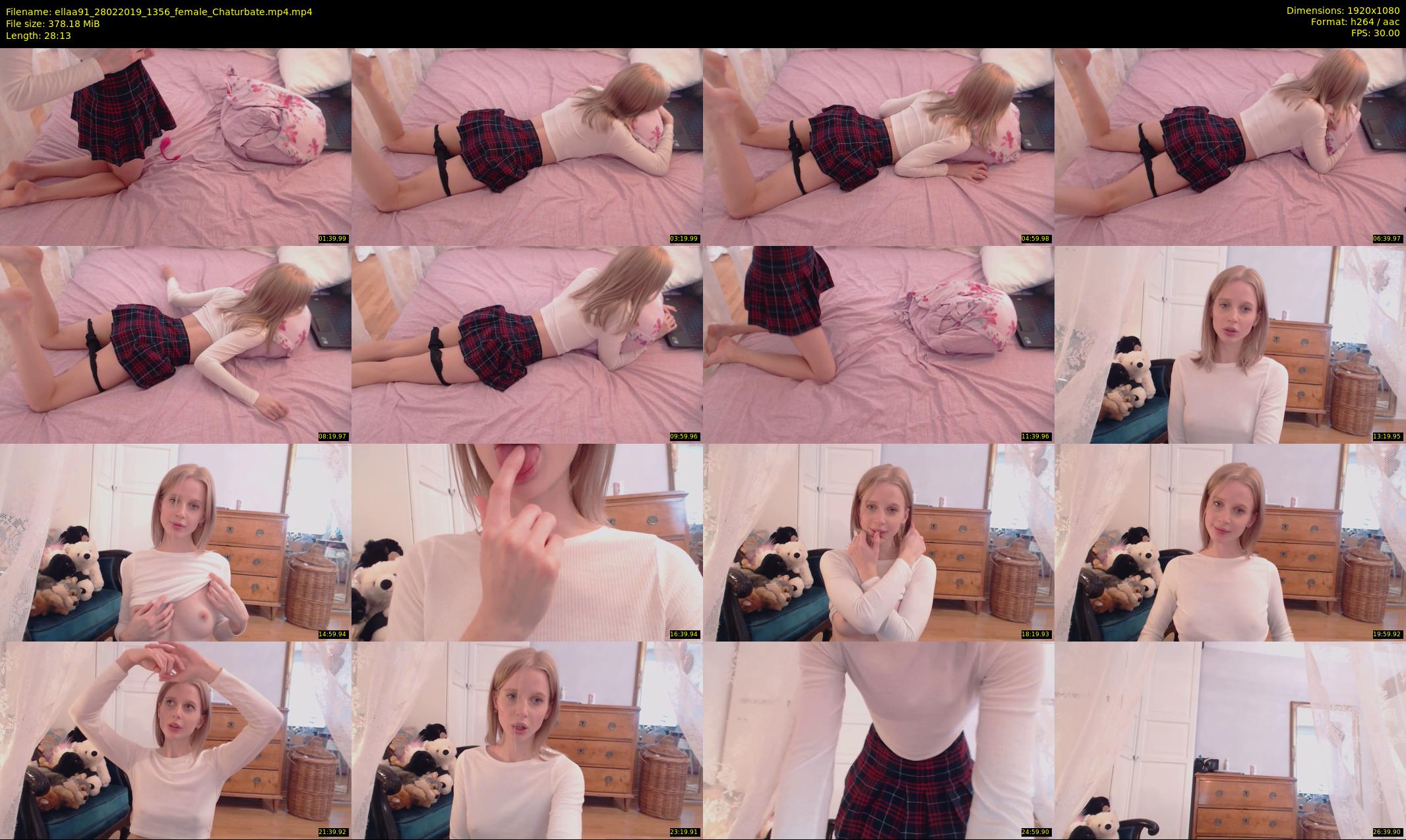 ellaa91 — 29 minute Chaturbate female cam show recording, 1080p, Feb 28, 2019