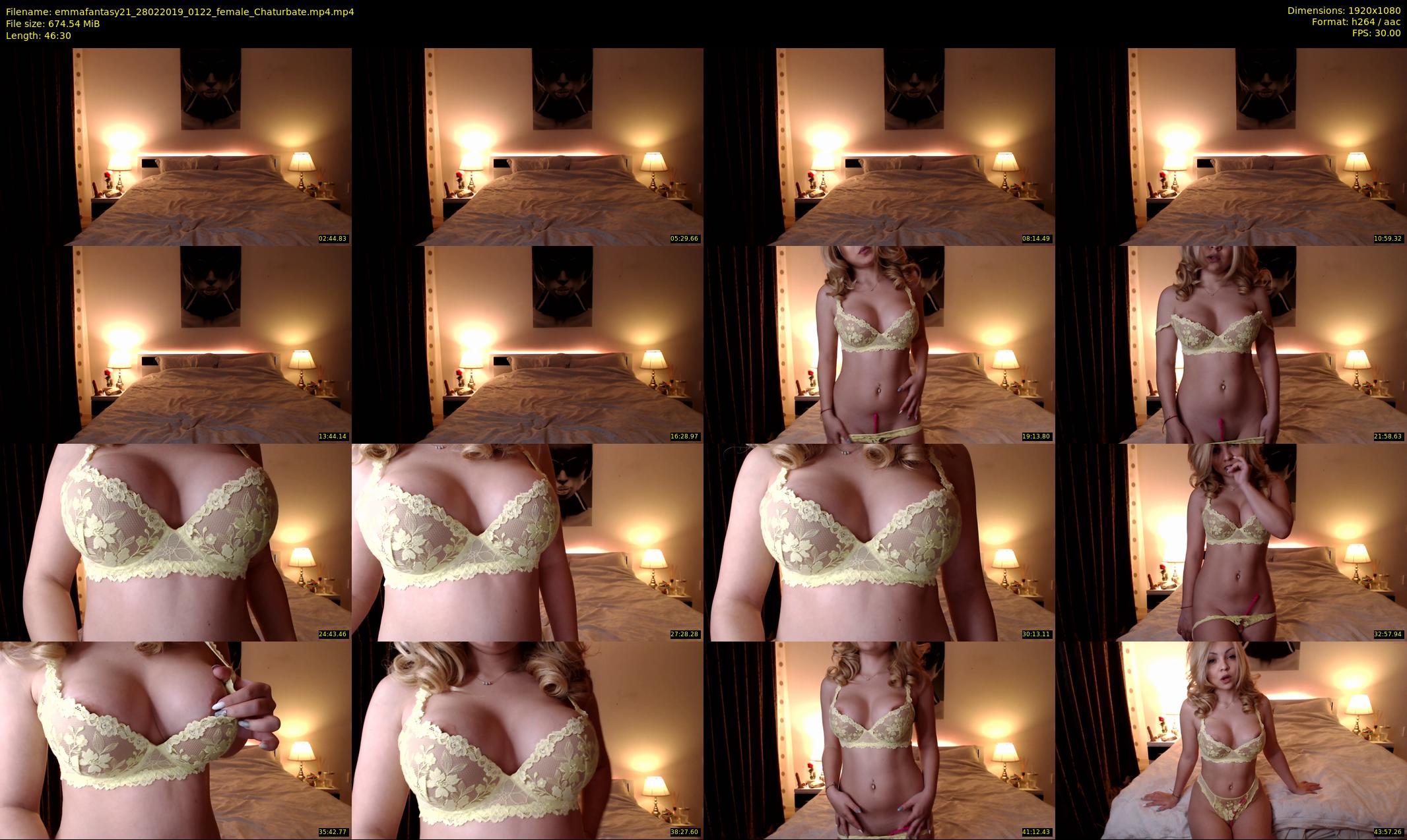 emmafantasy21 — 47 minute Chaturbate couple cam show recording, 1080p, Feb 28, 2019