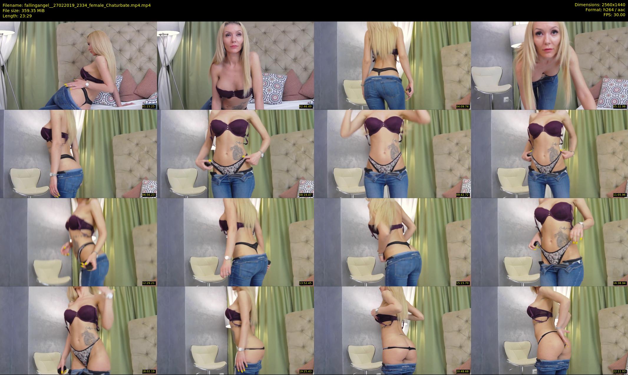 fallingangel_ — 24 minute Chaturbate female cam show recording, 1080p, Feb 27, 2019