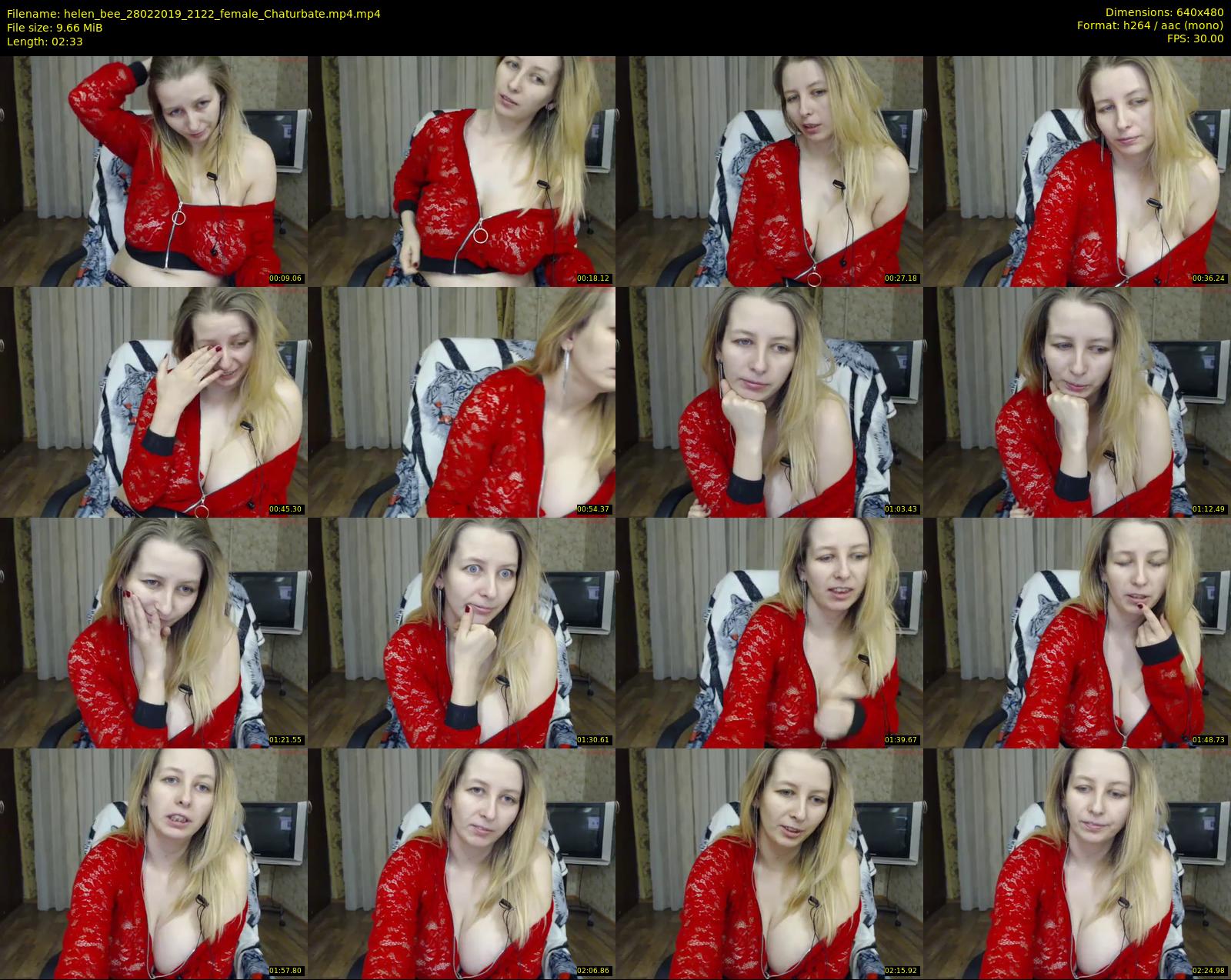 helen_bee — 3 minute Chaturbate female cam show recording, 480p, Feb 28, 2019