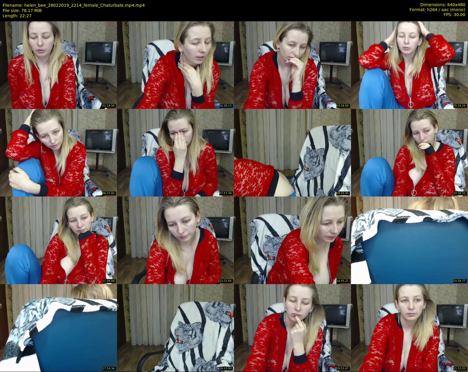 helen_bee — 23 minute Chaturbate female cam show recording, 480p, Feb 28, 2019