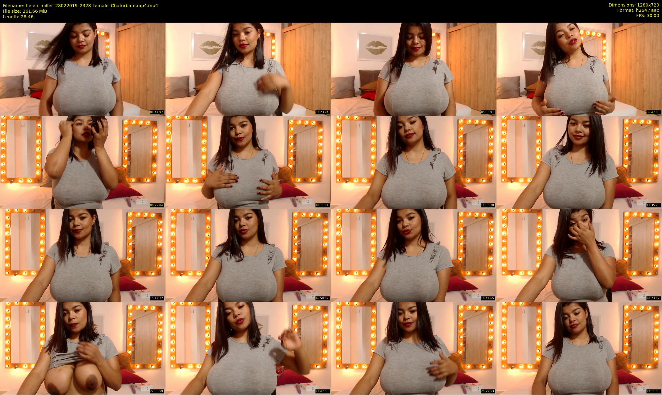 helen_miller — 29 minute Chaturbate female cam show recording, 720p, Feb 28, 2019