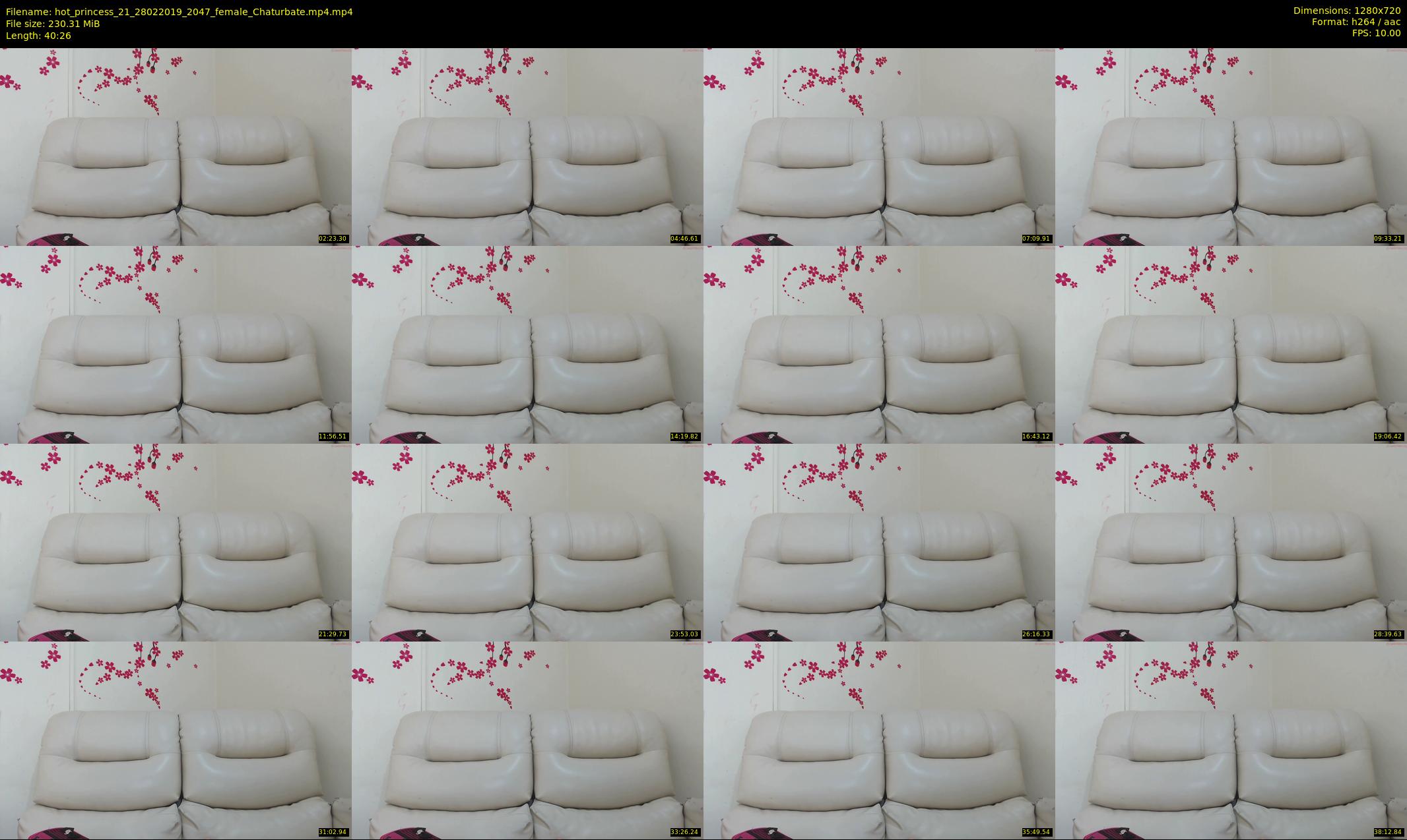 hot_princess_21 — 41 minute Chaturbate female cam show recording, 720p, Feb 28, 2019