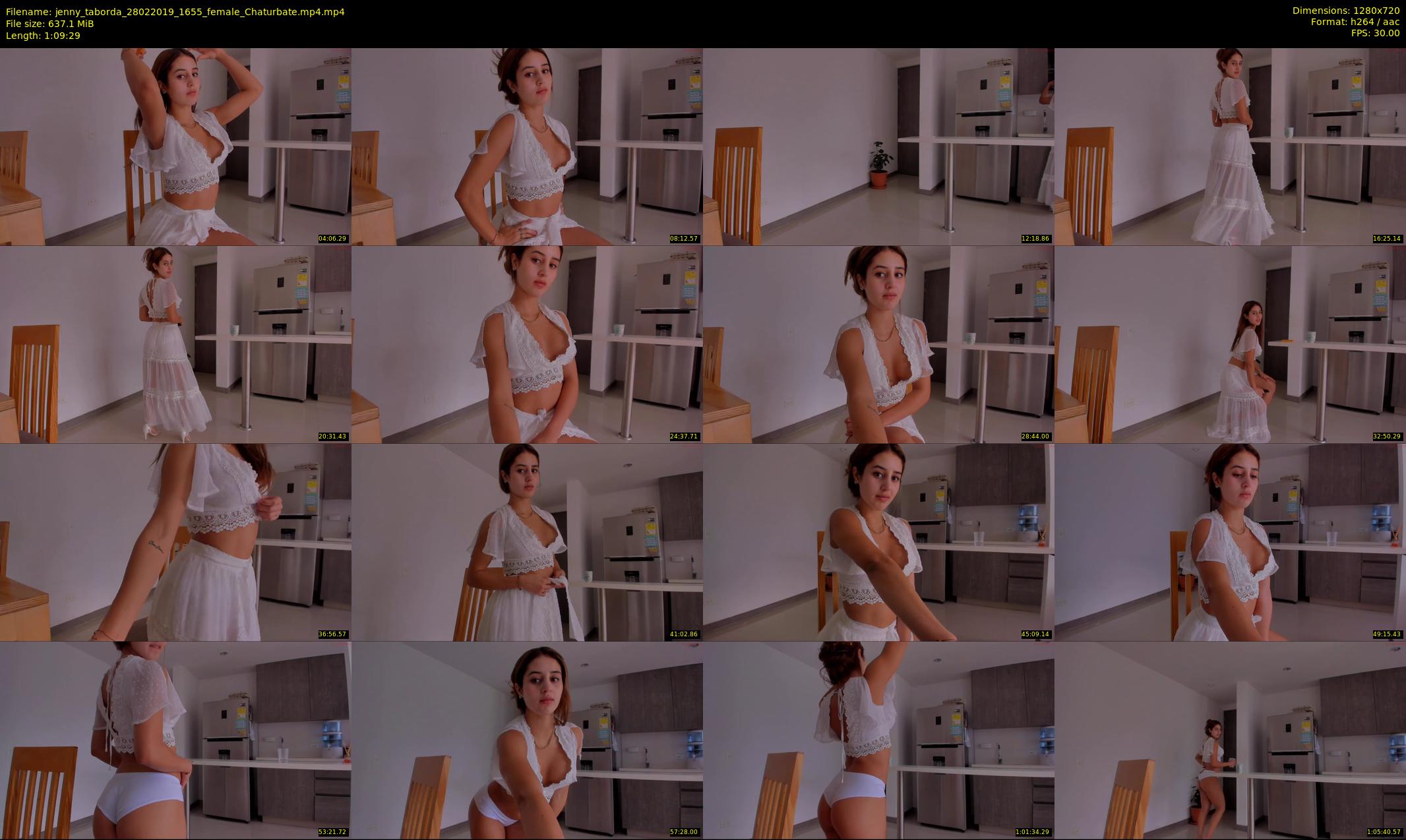 jenny_taborda — 70 minute Chaturbate female cam show recording, 720p, Feb 28, 2019