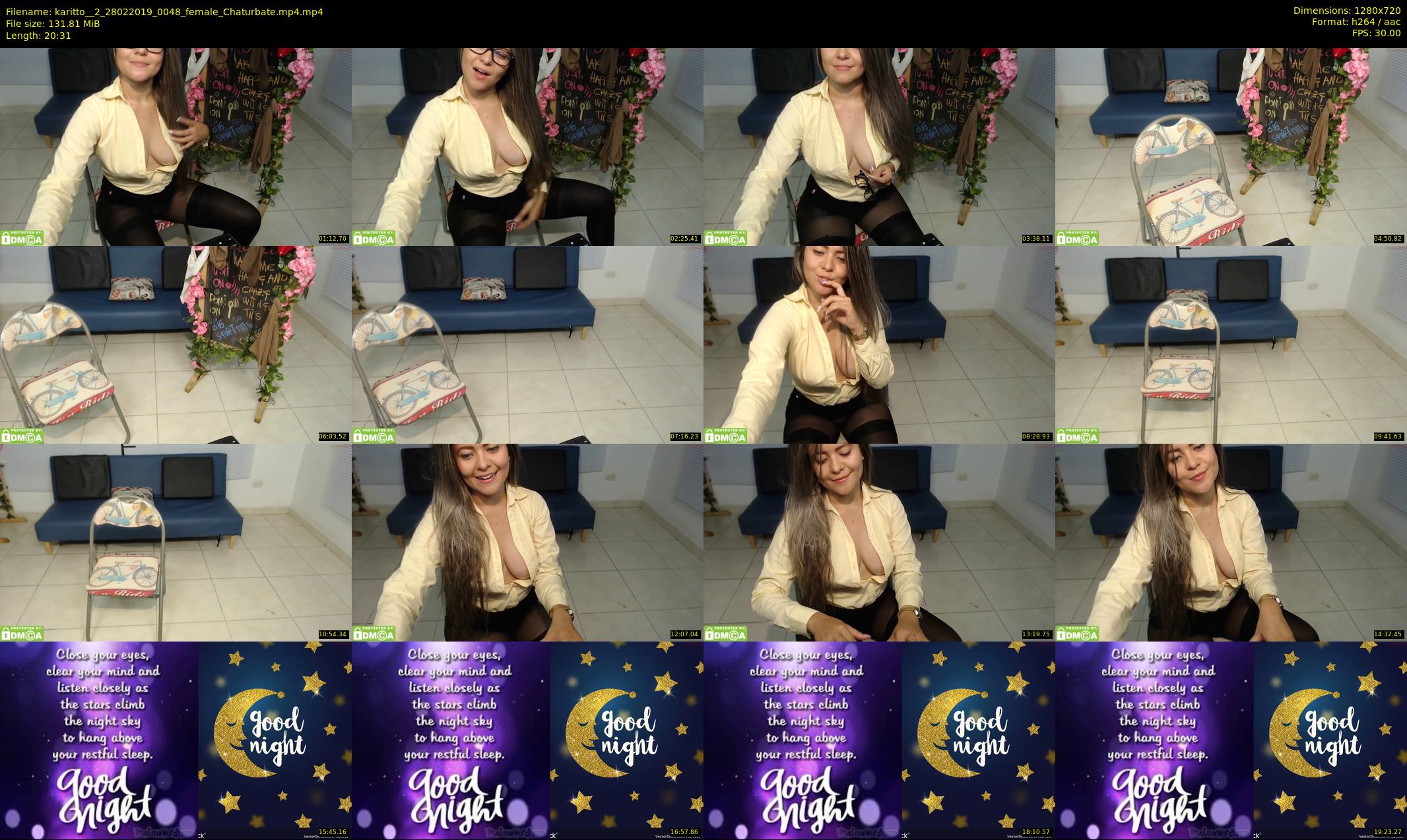 karitto__2 — 21 minute Chaturbate female cam show recording, 720p, Feb 28, 2019