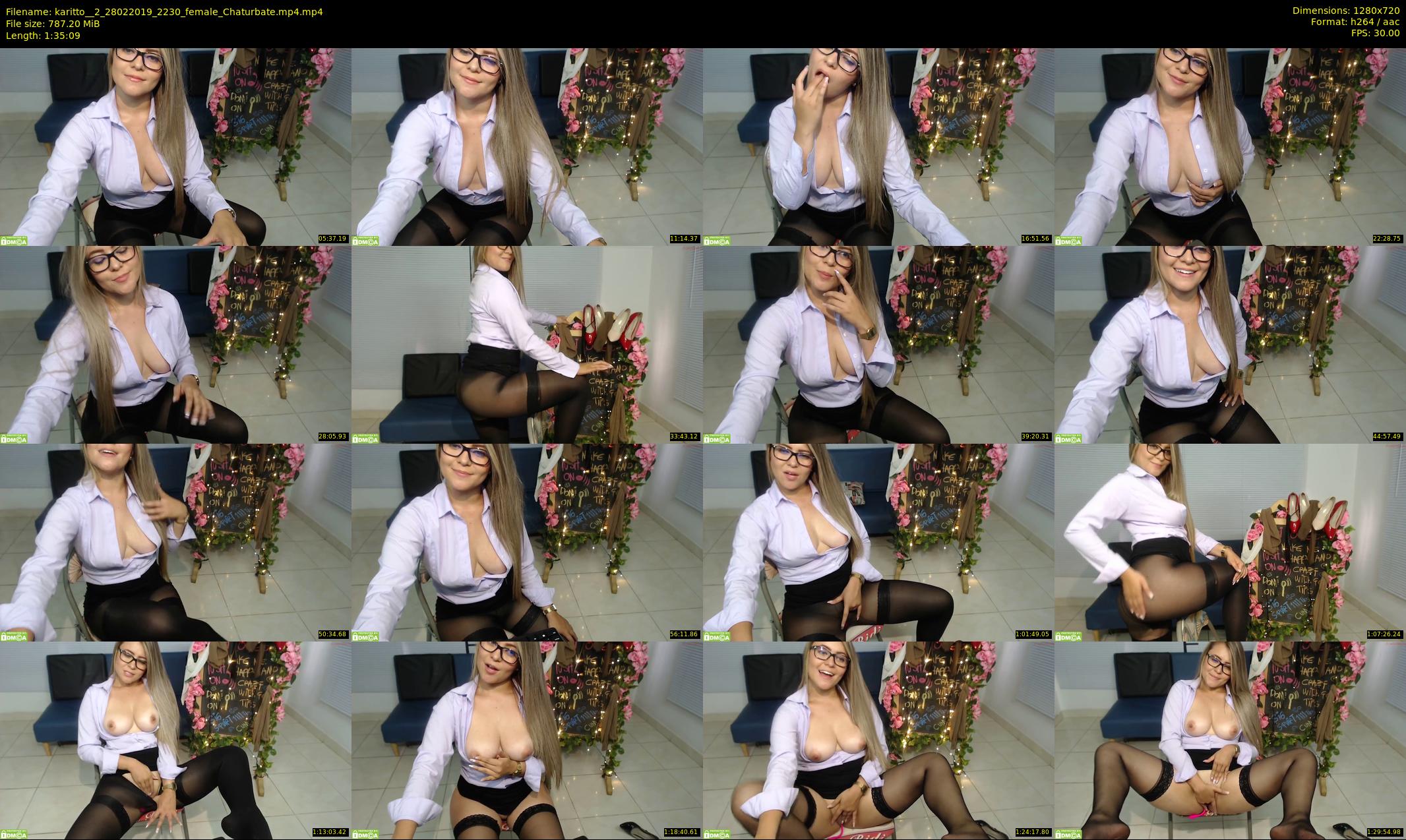 karitto__2 — 96 minute Chaturbate female cam show recording, 720p, Feb 28, 2019