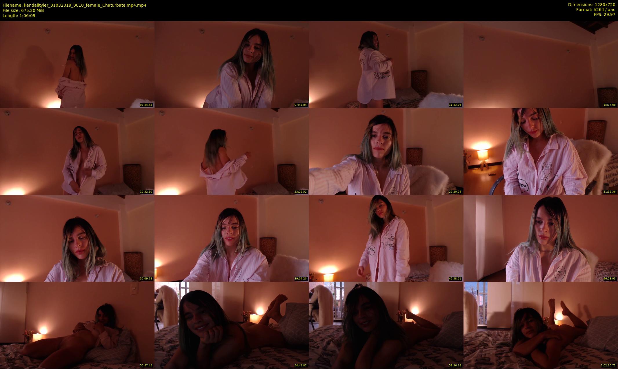 kendalltyler — 67 minute Chaturbate female cam show recording, 720p, Mar 1, 2019