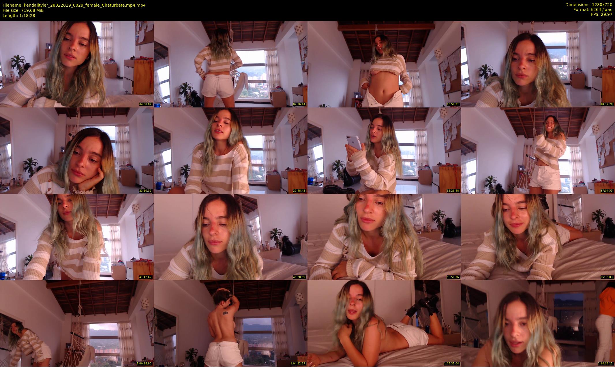 kendalltyler — 79 minute Chaturbate female cam show recording, 720p, Feb 28, 2019