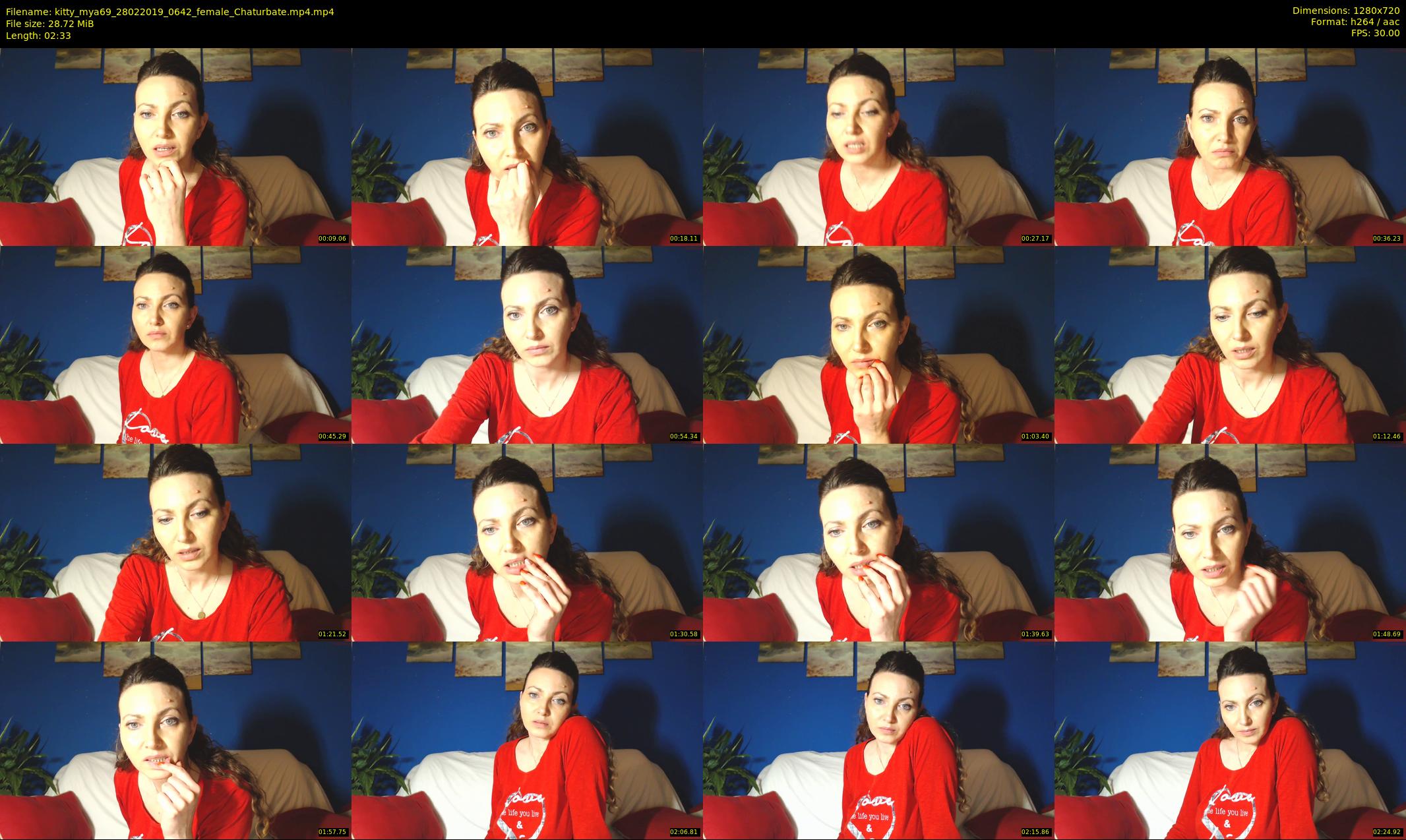 kitty_mya69 — 3 minute Chaturbate female cam show recording, 720p, Feb 28, 2019